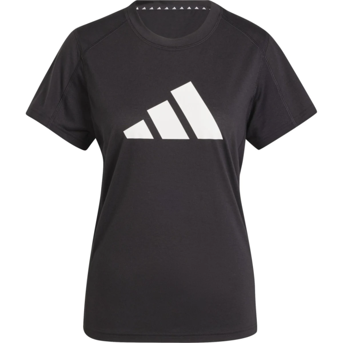 Dámské tréninkové tričko s krátkým rukávem ADIDAS WE LOGO T BLACK WHITE · záber 5