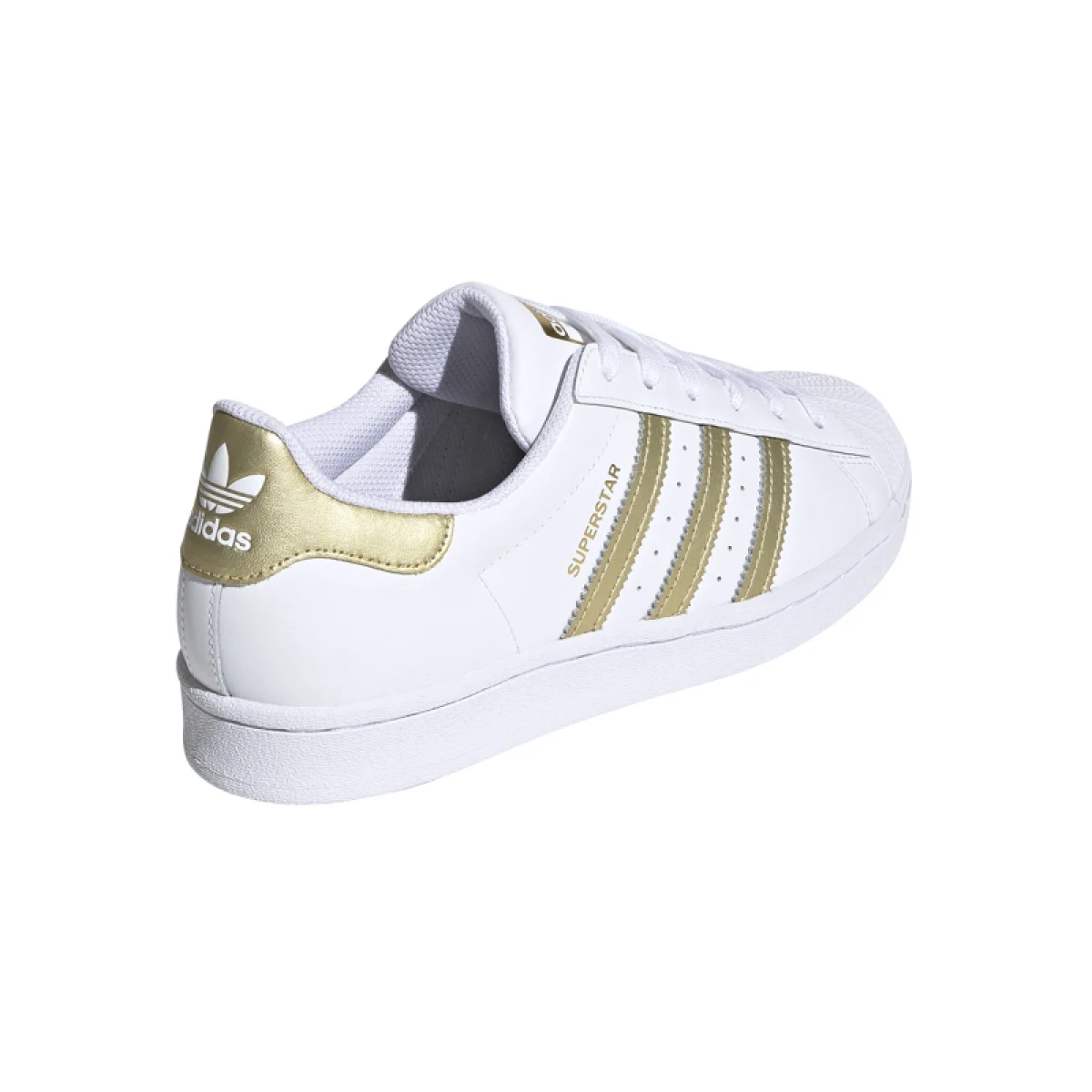Dámská vycházková obuv ADIDAS ORIGINALS Superstar cloud white gold metallic cloud white · záber 4