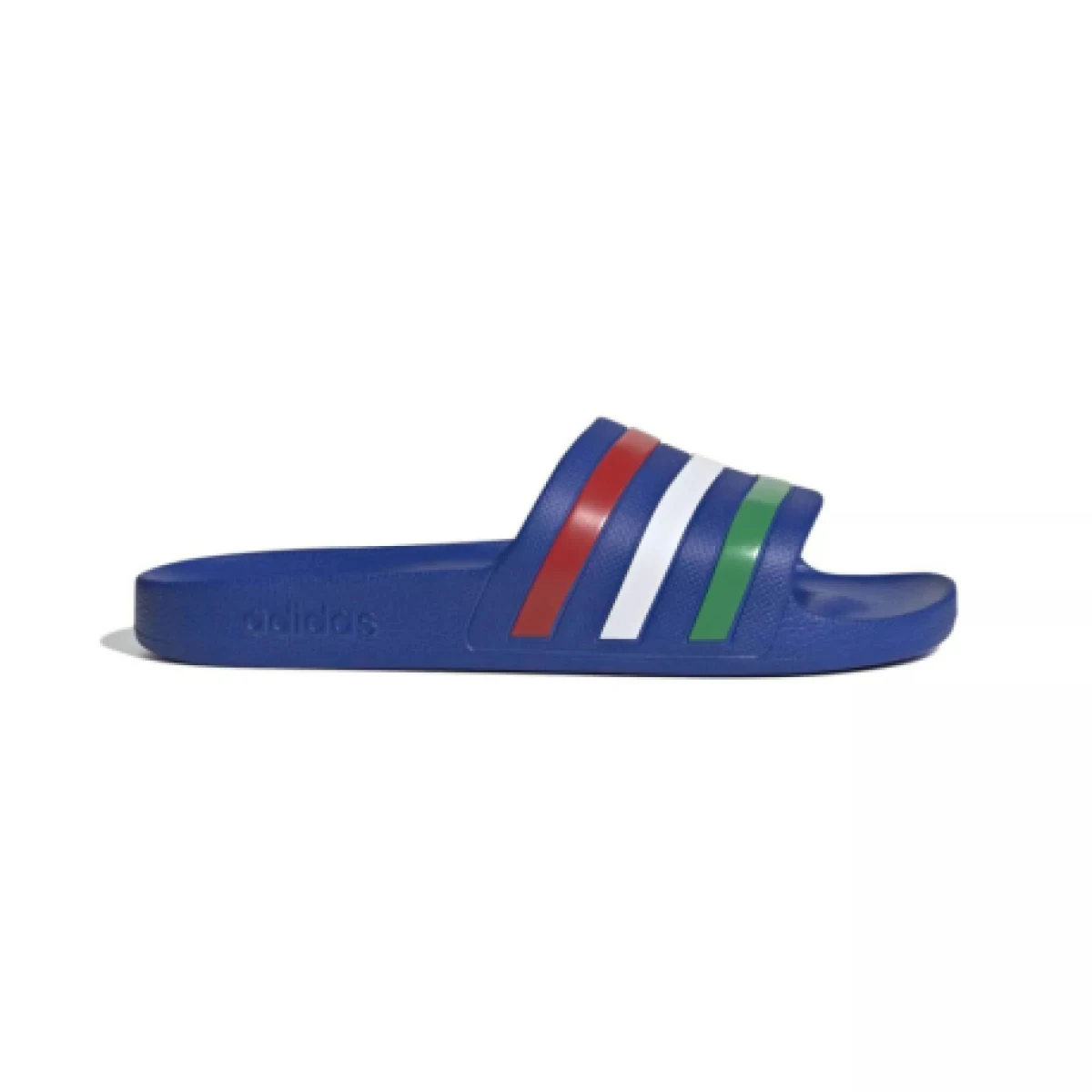 Pánske šlapky (plážová obuv) ADIDAS Adilette Aqua M bold blue green cloud white · záber 1
