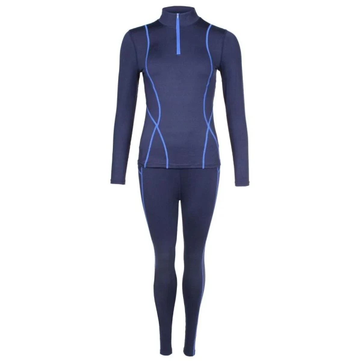 Merco Women Warm dámské termoprádlo navy - Velikost: S | Barva: Modrá · záber 1