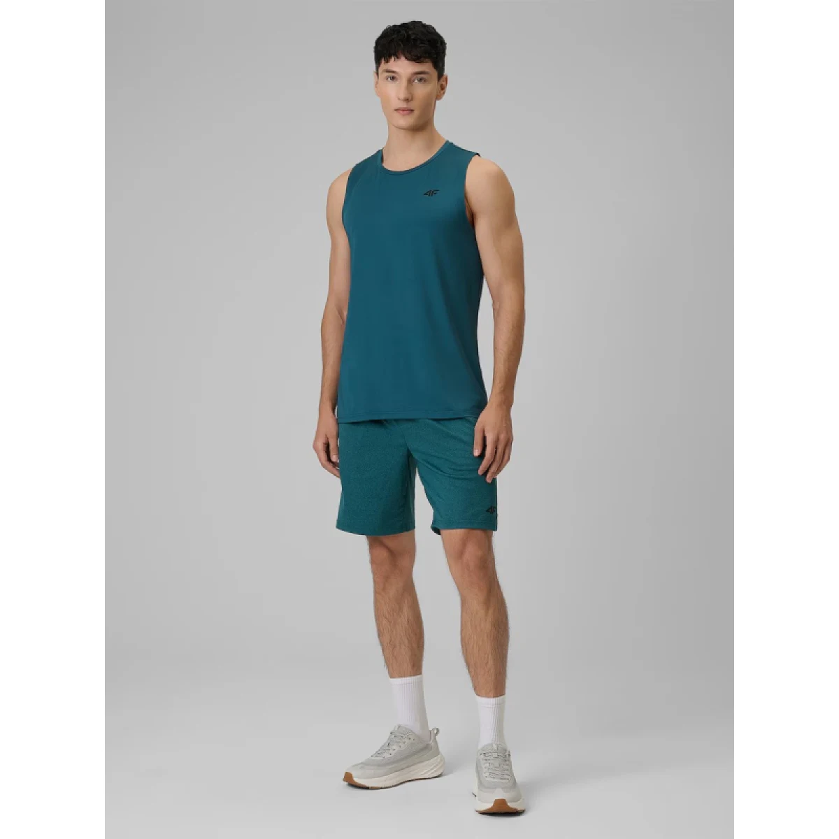 Pánske tréningové tielko 4F SLEEVELESS FNK M0744-41S-GREEN · záber 5