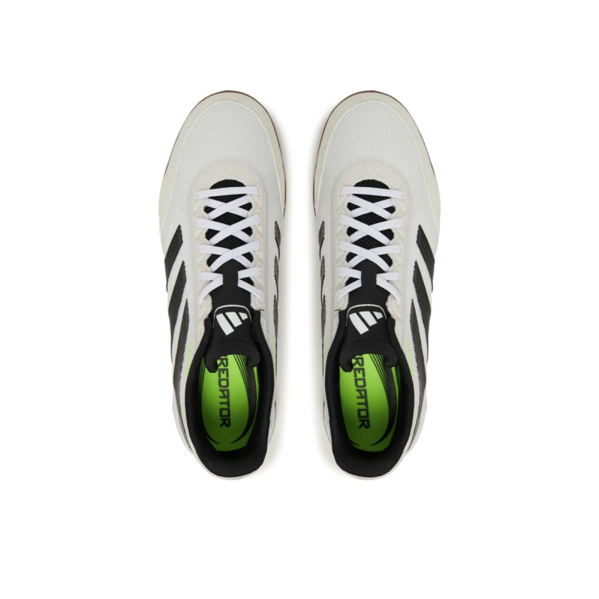 Pánske futbalové kopačky halové ADIDAS Predator League M IC cloud white core black lucid lemon · záber 3