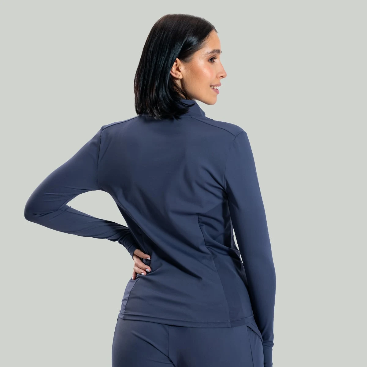 STRIX Dámský sportovní top ULTRA Graystone - Velikost: S | Barva: Modrá | Hmotnost: 0,258 kg · záber 3