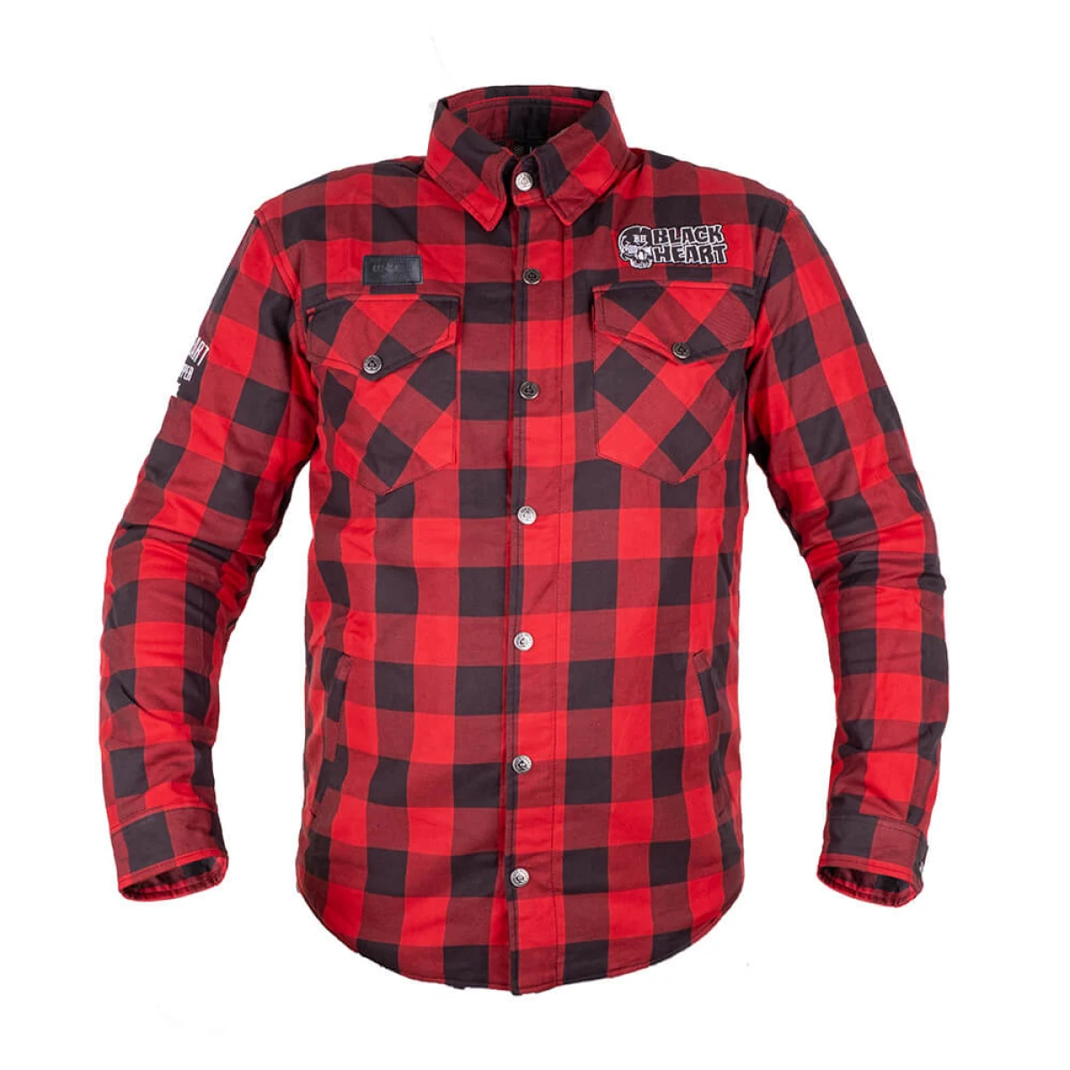 W-TEC Black Heart Rattlesneak čierna s červeným pruhom - XL - Veľkosť: XL | Farba: čierna · záber 2