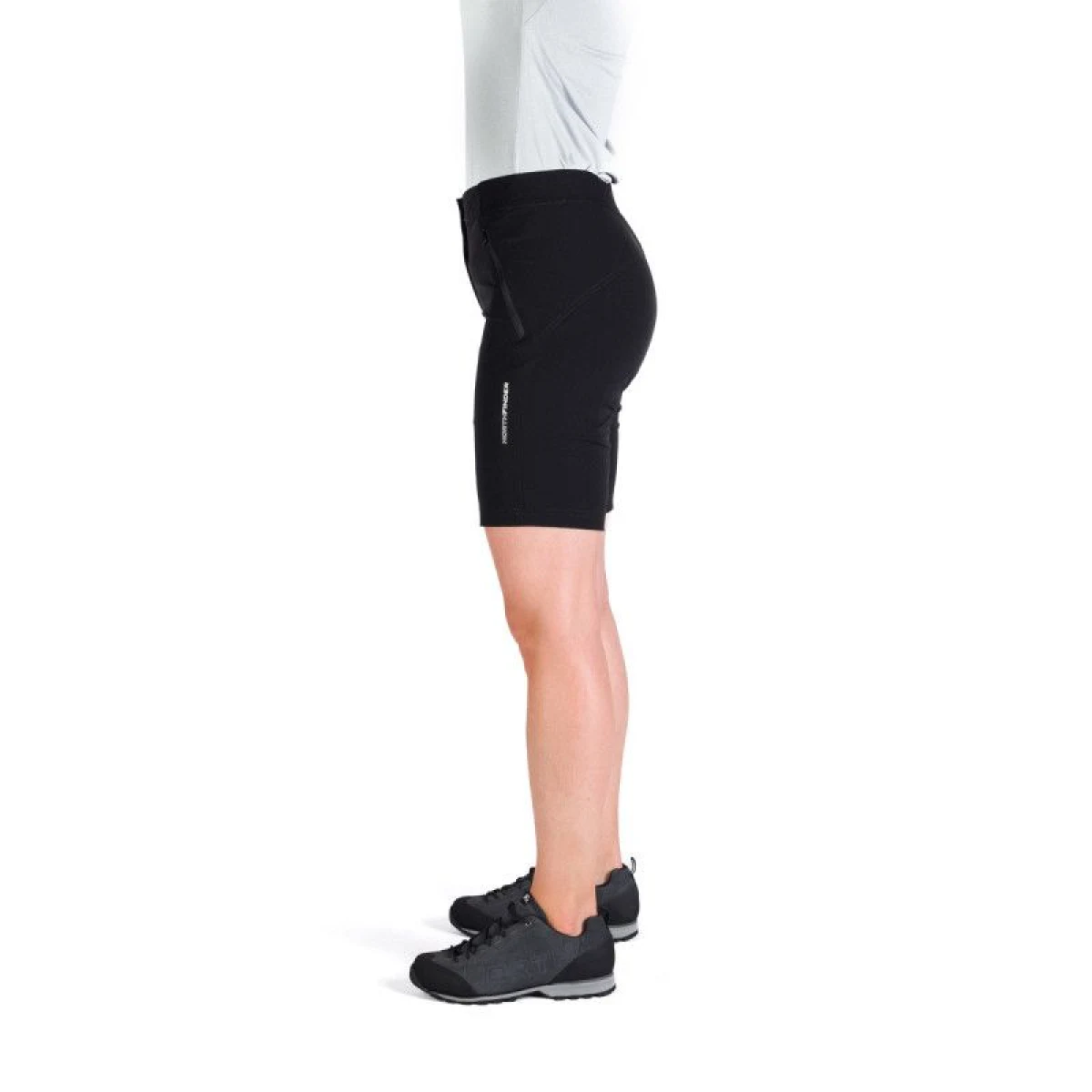 Dámské turistické kraťasy NORTHFINDER JACKIE-269-black · záber 3
