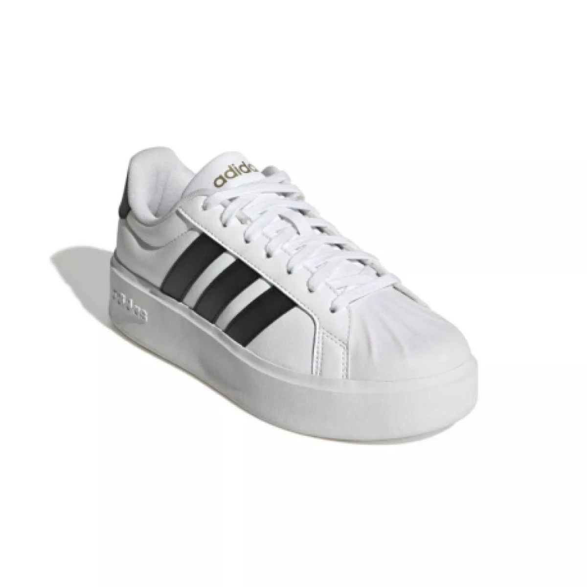 Dámska rekreačná obuv ADIDAS Streettalk Bold W cloud white core black matte gold · záber 1