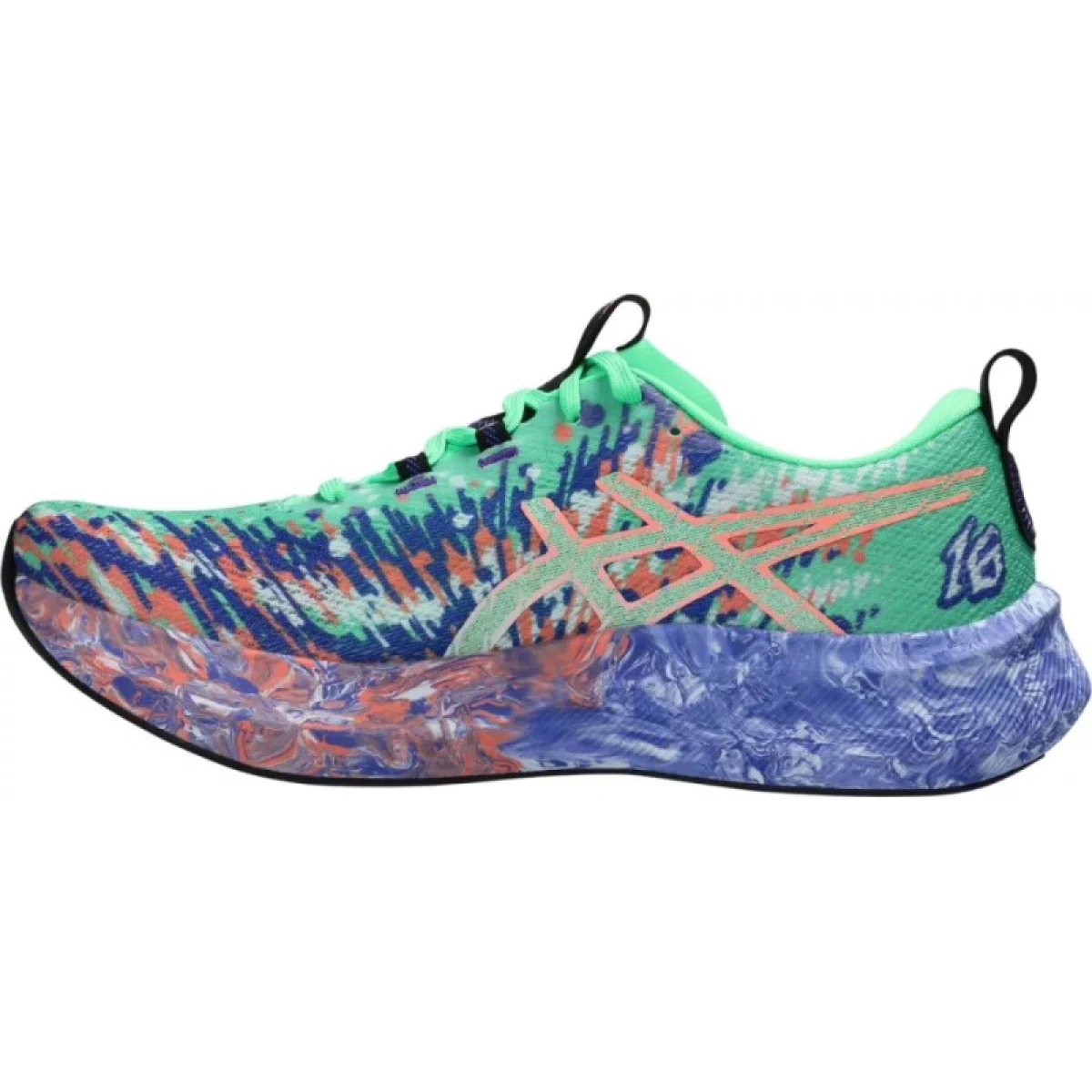 Pánska bežecká obuv ASICS Noosa Tri 16 M vital green cobalt burst · záber 2