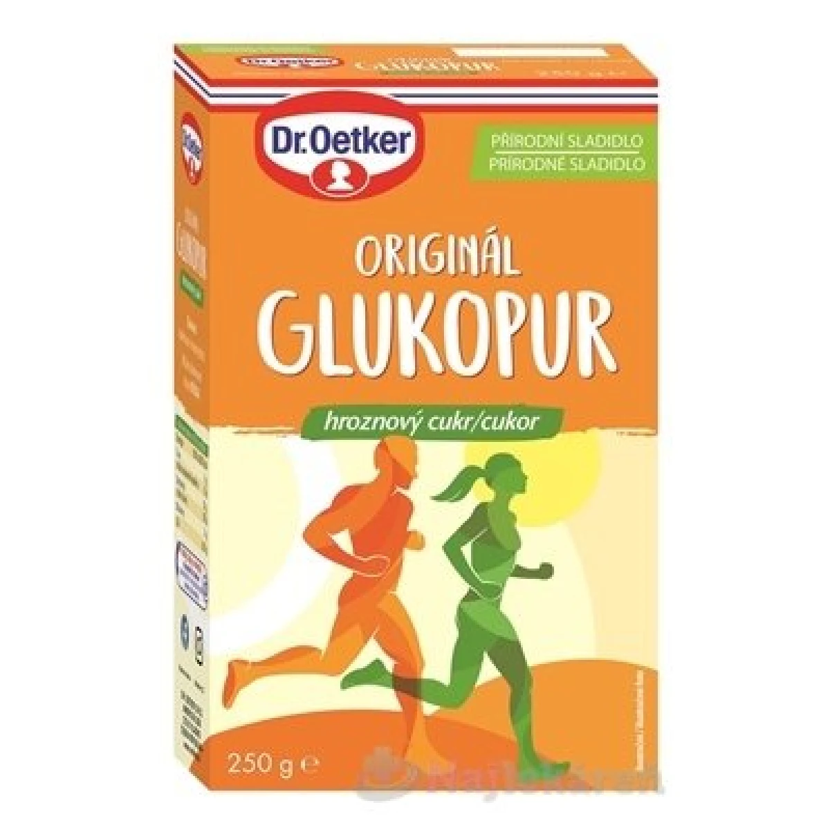 GLUKOPUR ORIGINÁL (hroznový cukor) - Dr.Oetker prášok, prírodné sladidlo 250g · záber 1