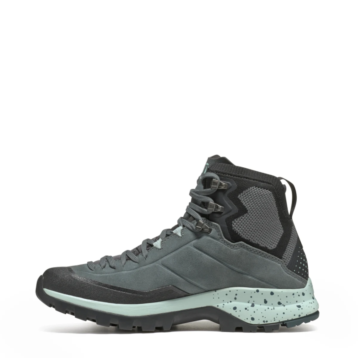Dámská kotníková turistická celokožená obuv TECNICA Forge Hike MID GTX Ws, navy grey light blue · záber 3