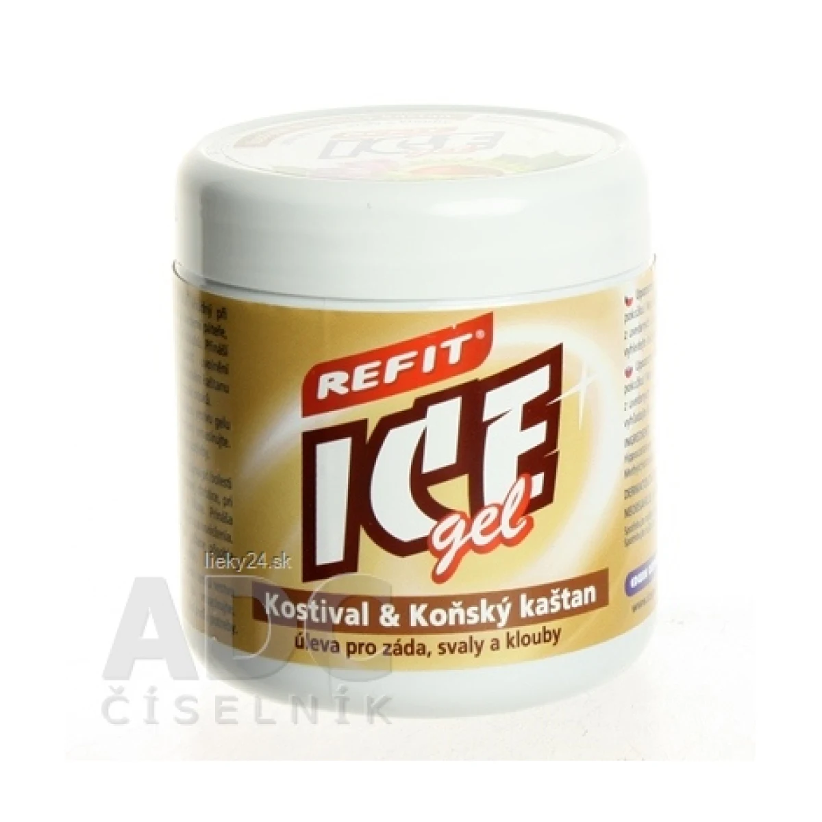 REFIT ICE GEL KOSTIHOJ A GAŠTAN - Objem: 230 ml · záber 2