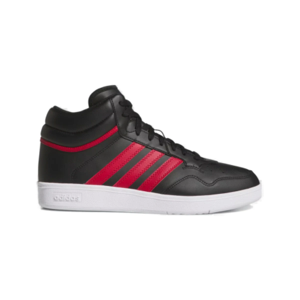 Pánská rekreační obuv ADIDAS Hoops 4.0 Mid M core black team victory red cloud white · záber 1