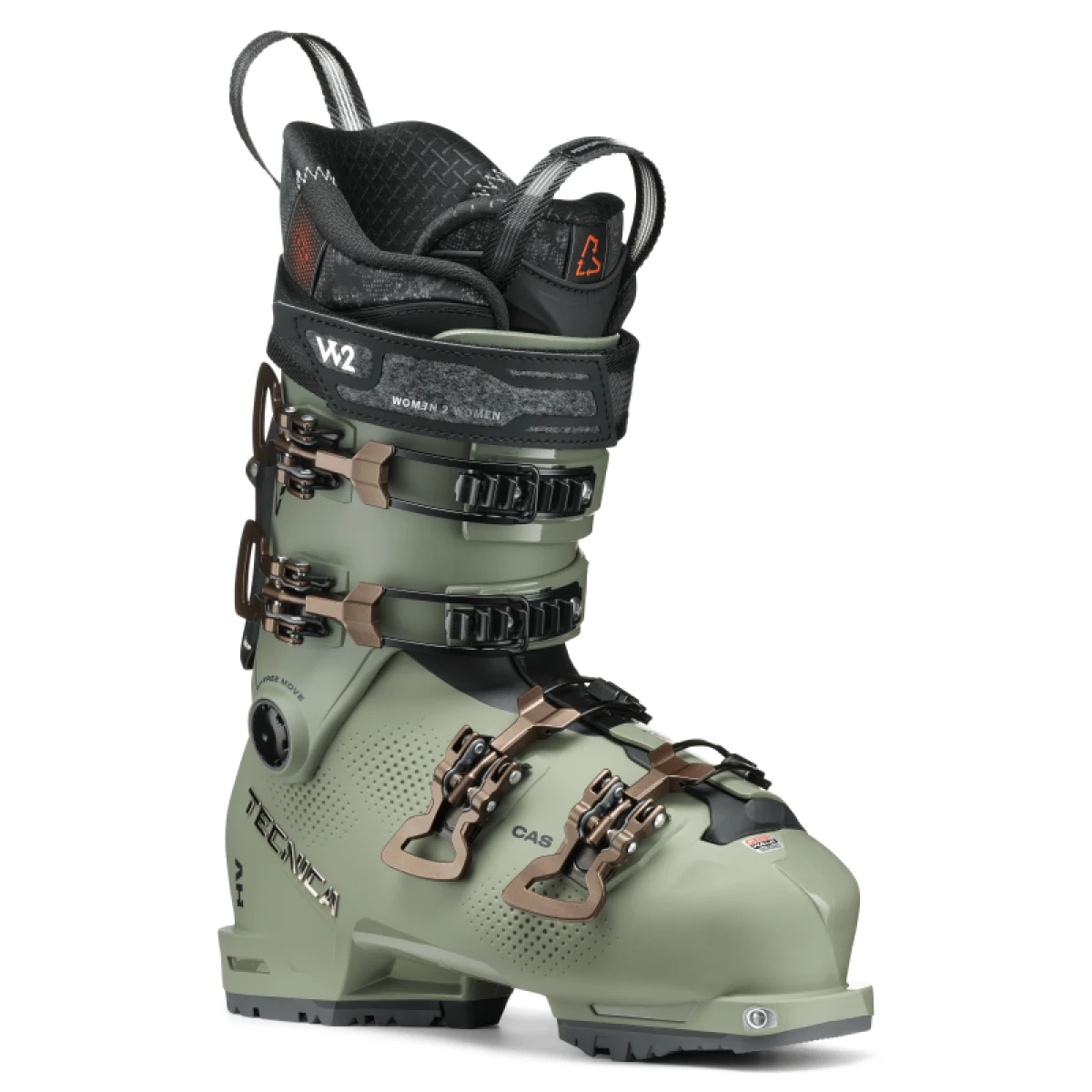 Dámské allmountain lyžařské boty TECNICA Cochise 95 HV W DYN GW, camp green · záber 3
