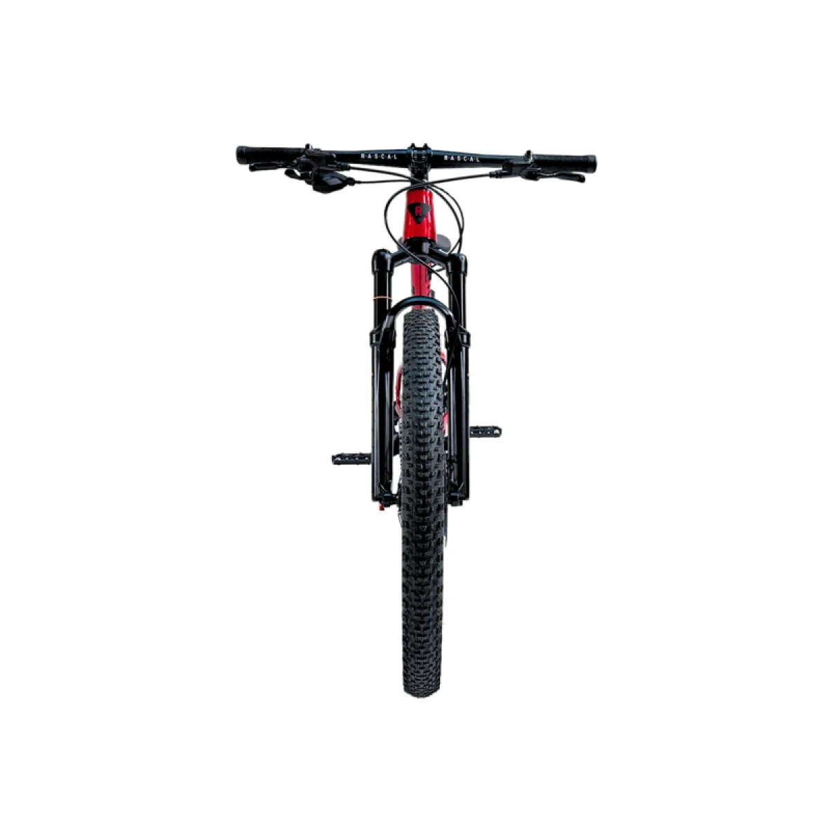Juniorský horský bicykel RASCAL Wild 24, ruby red · záber 3