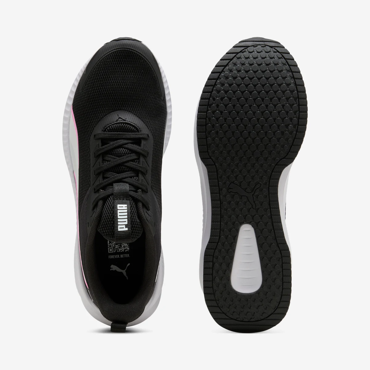 PUMA PUMA Flyer Lite 4 dámska obuv čierno-bielo-ružová 38 · záber 2