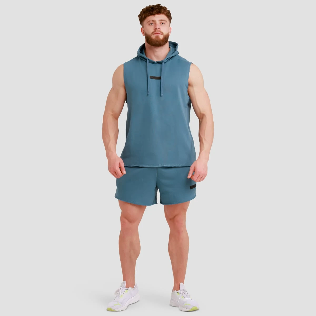 GymBeam Unity Shorts Blue - Barva: Modrá | Hmotnost: 0,35 kg · záber 5