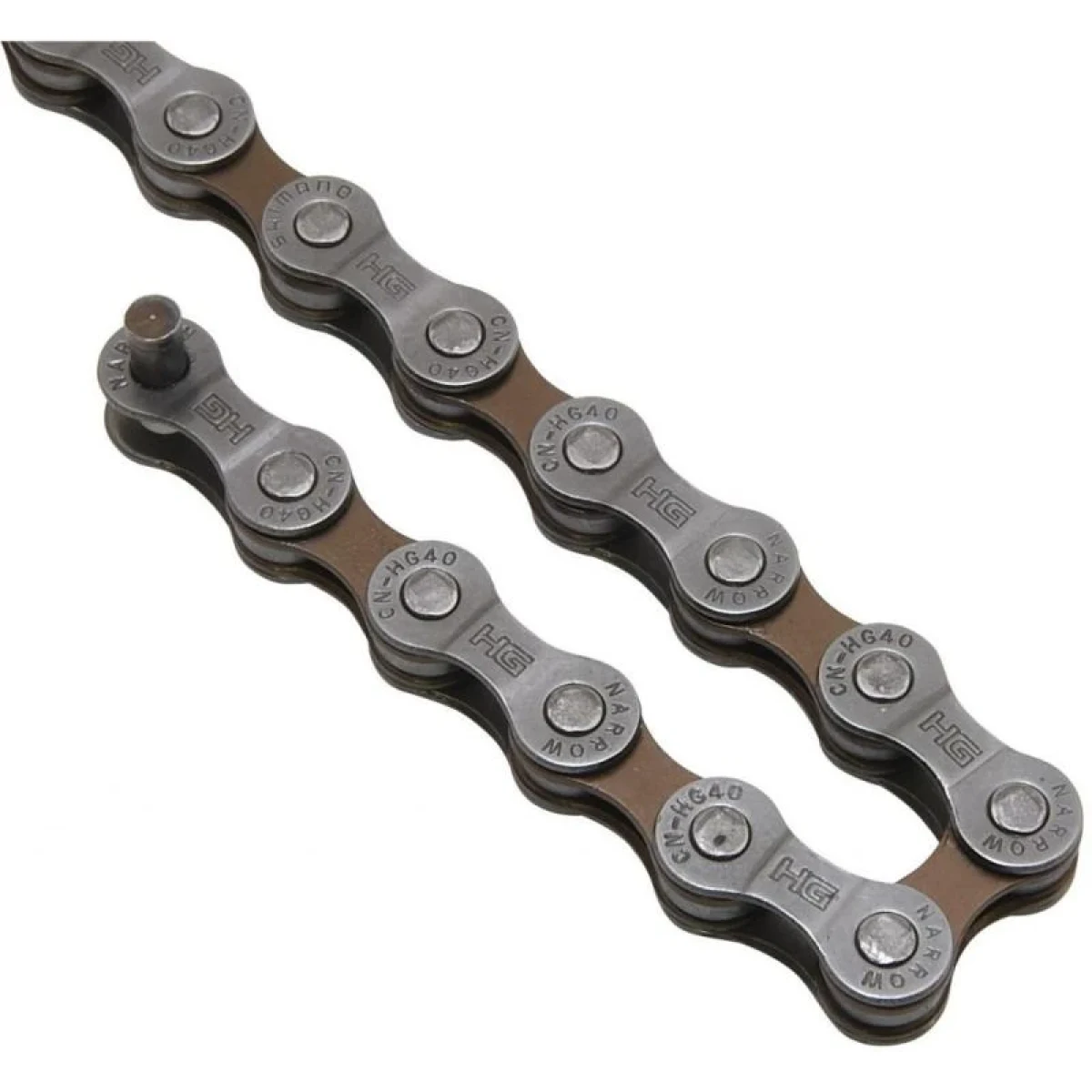 Shimano HG-40 114 článků řetěz · záber 1