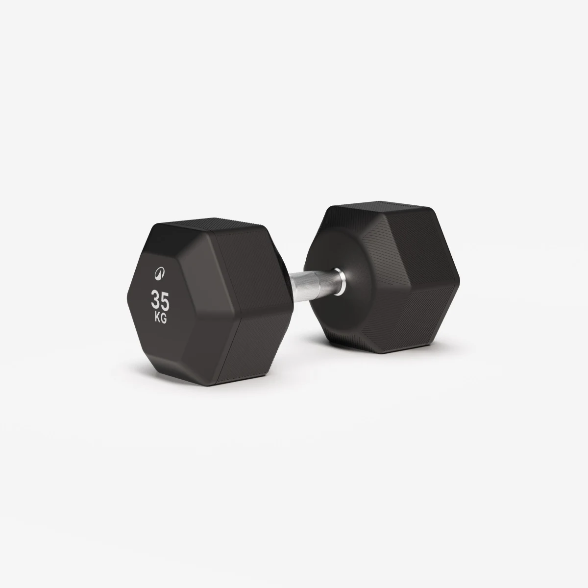 DOMYOS Šesťhranná činka Hex Dumbbell 35 kg pro bez · záber 1