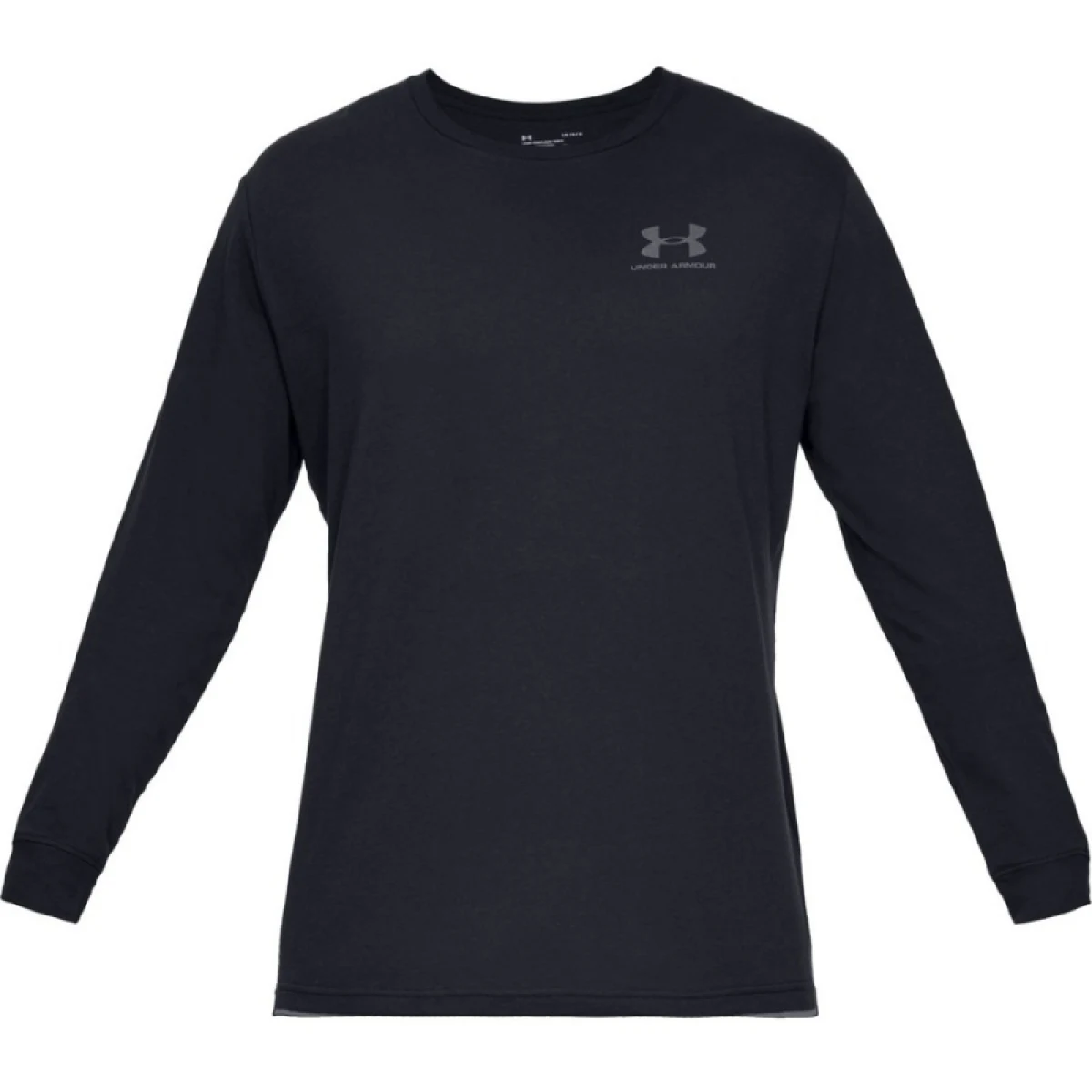 Pánské tréninkové tričko s dlouhým rukávem UNDER ARMOUR UA SPORTSTYLE LEFT CHEST LS-BLK · záber 5