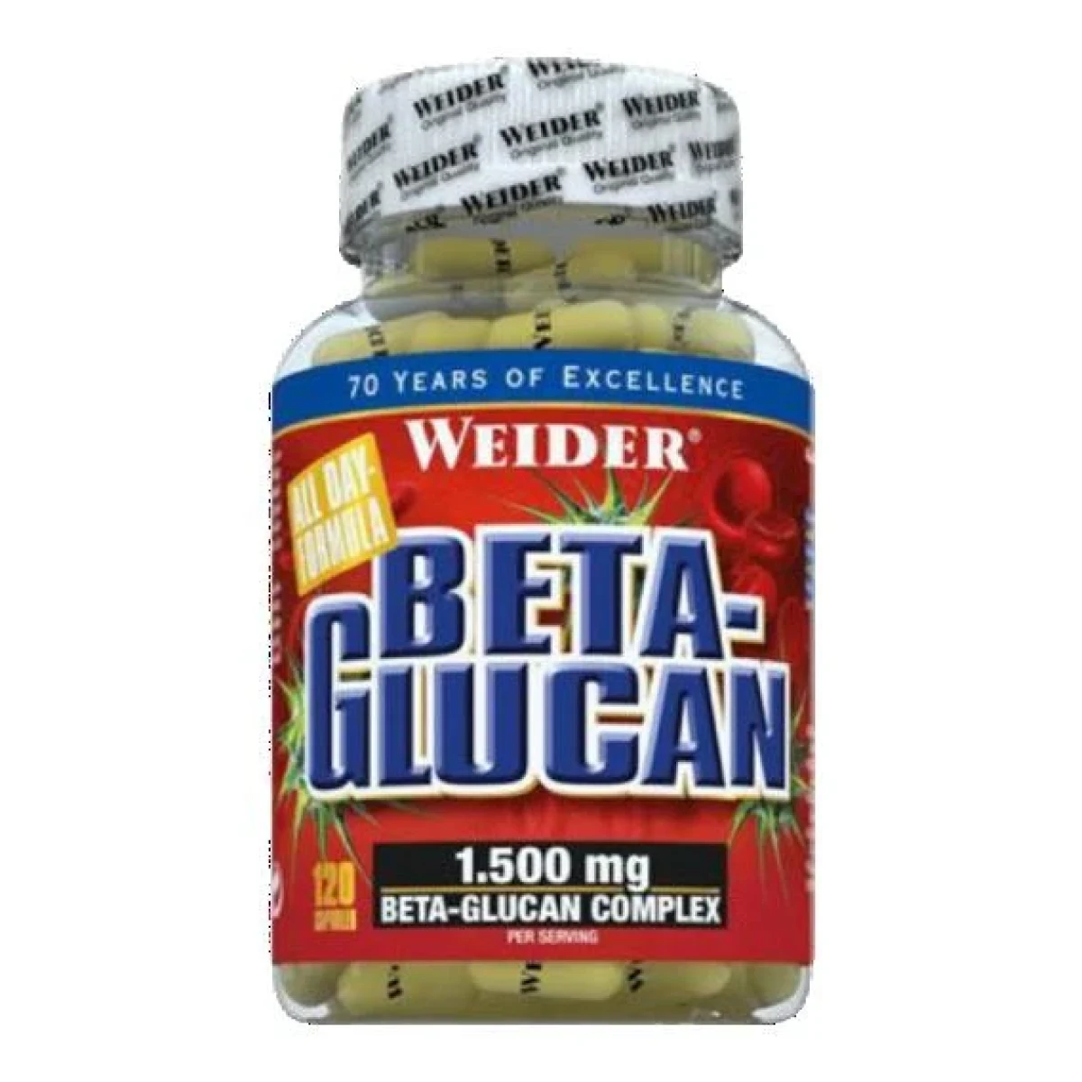 Weider Beta-Glucan 120 kapslí · záber 1