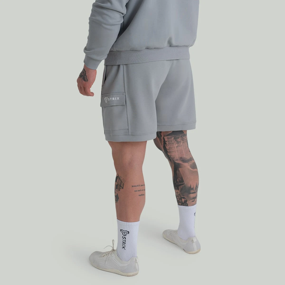 STRIX Šortky ZOA Smoke - Velikost: XL | Barva: Sivá | Hmotnost: 0,5607 kg | Balení: 31 · záber 4