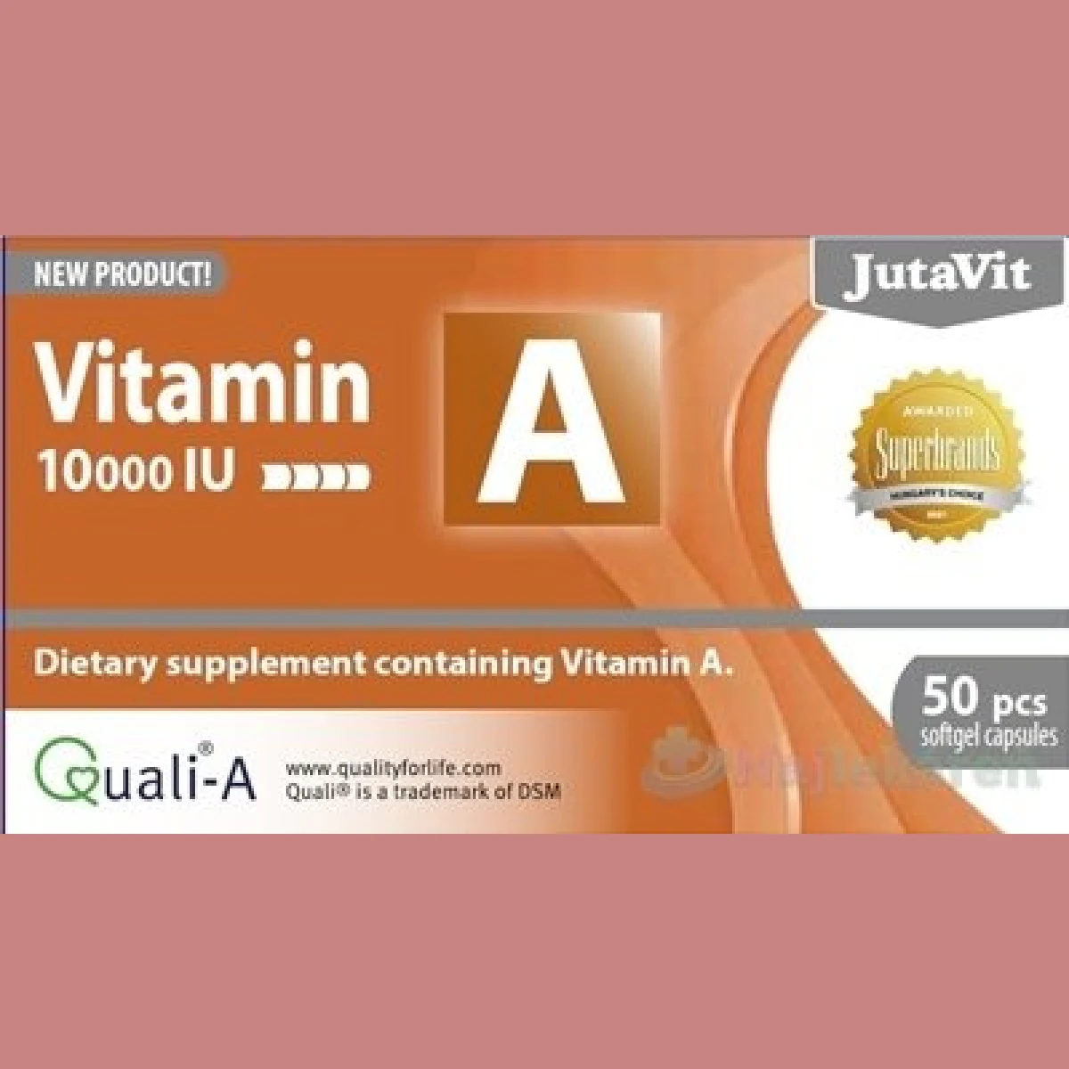 JutaVit Vitamín A 10000 IU 50 ks · záber 1