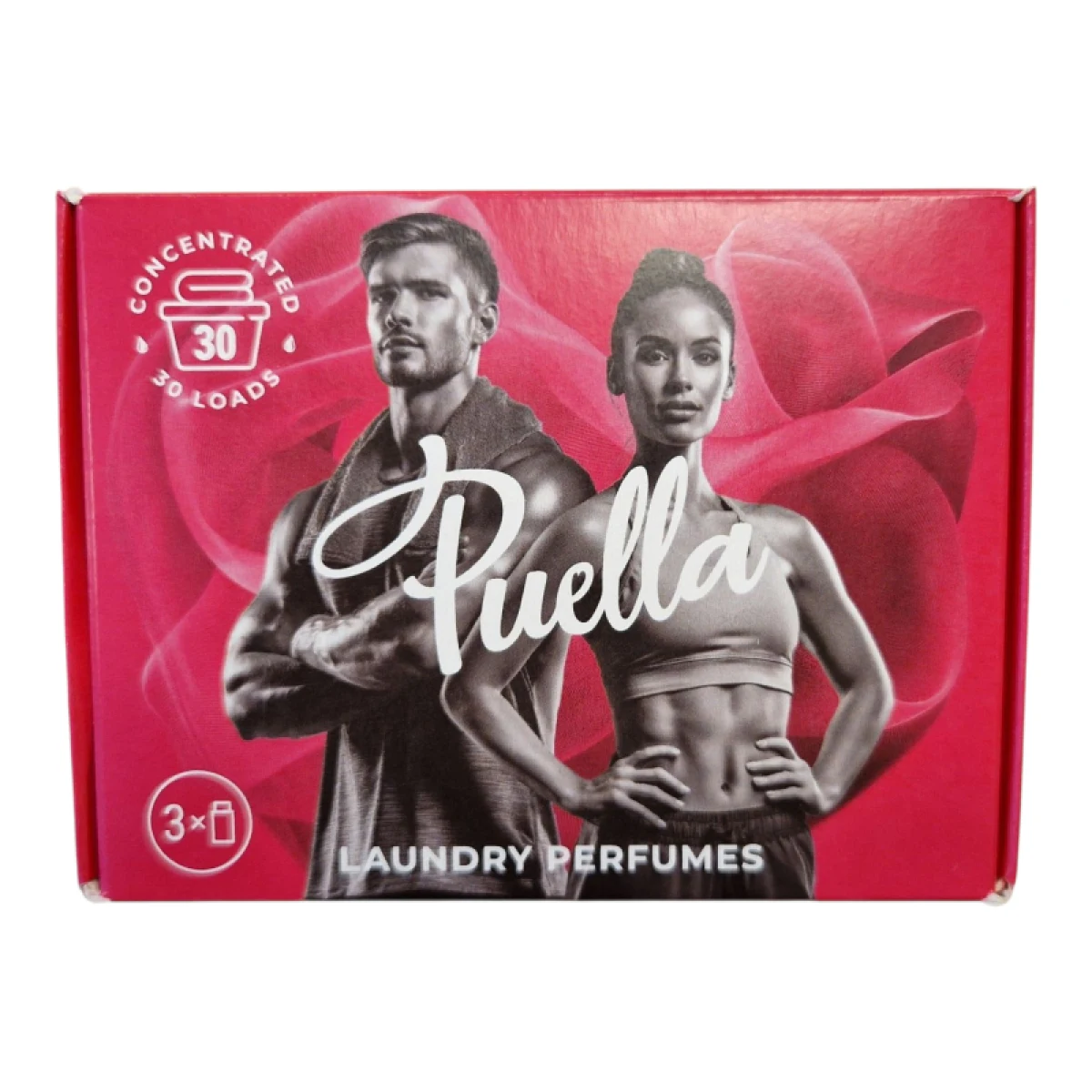 Set parfumov na pranie PUELLA Double Y Jalu Frayo laundry scent fragrance Set 3 x 50 ml · záber 4