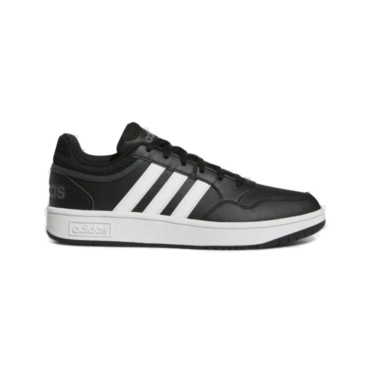 Pánská rekreační obuv ADIDAS Hoops 3.0 core black cloud white grey six · záber 2