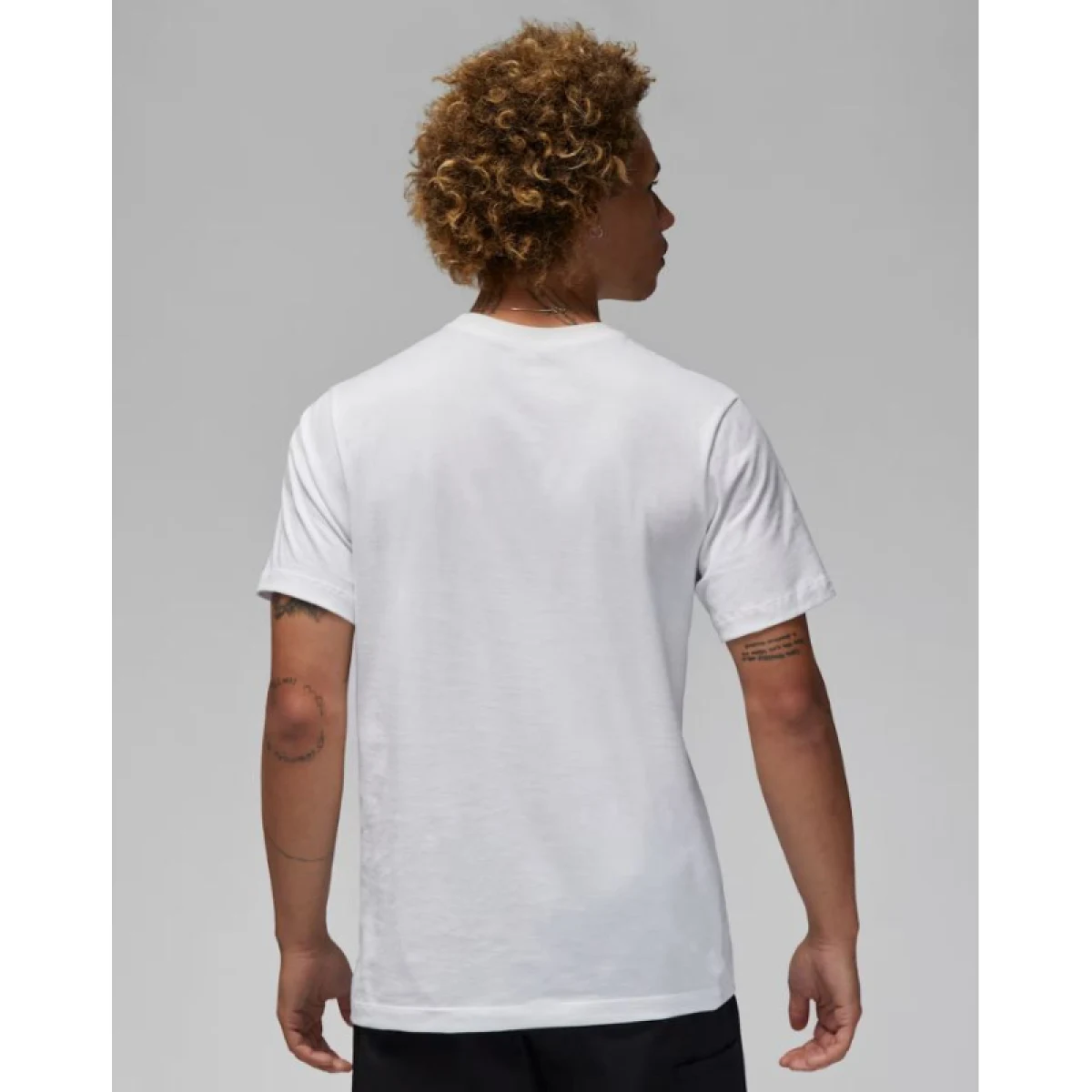 Pánské tričko s krátkým rukávem NIKE JORDAN M J JUMPMAN SS CREW-100-White · záber 3