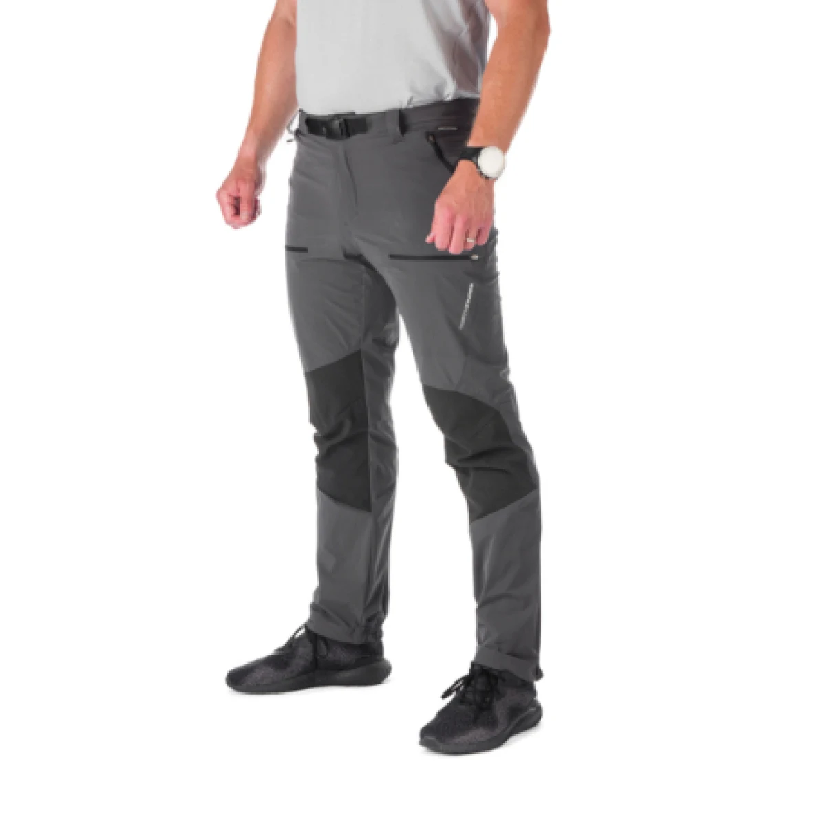 Pánské turistické kalhoty NORTHFINDER HUBERT-319-grey · záber 1