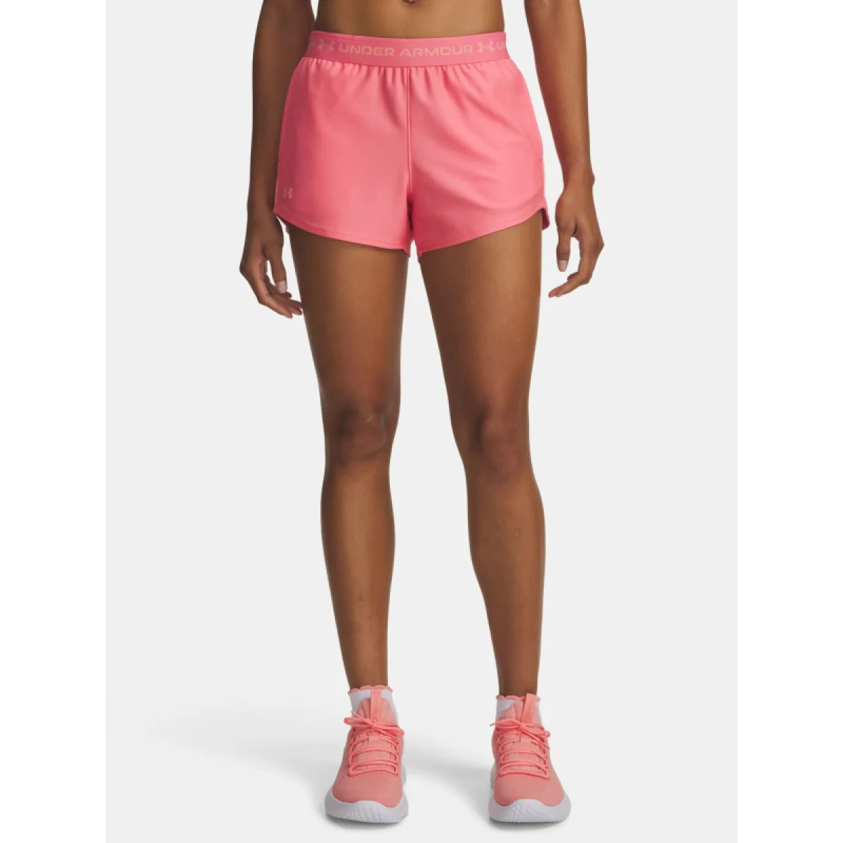 Dámske tréningové kraťasy UNDER ARMOUR Tech Play Up Shorts-MRN · záber 2
