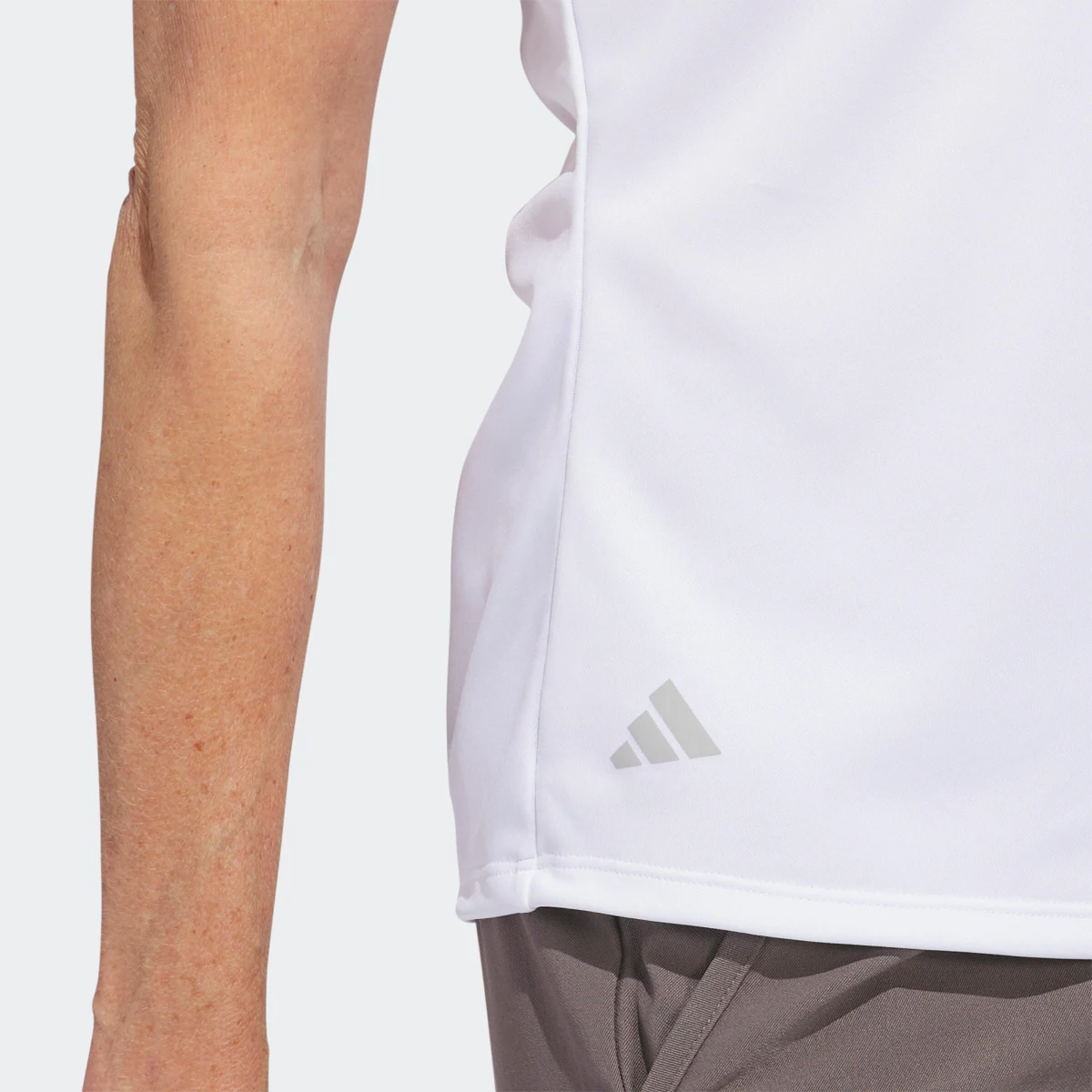 ADIDAS ADIDAS dámska golfová polokošeľa biela S · záber 2