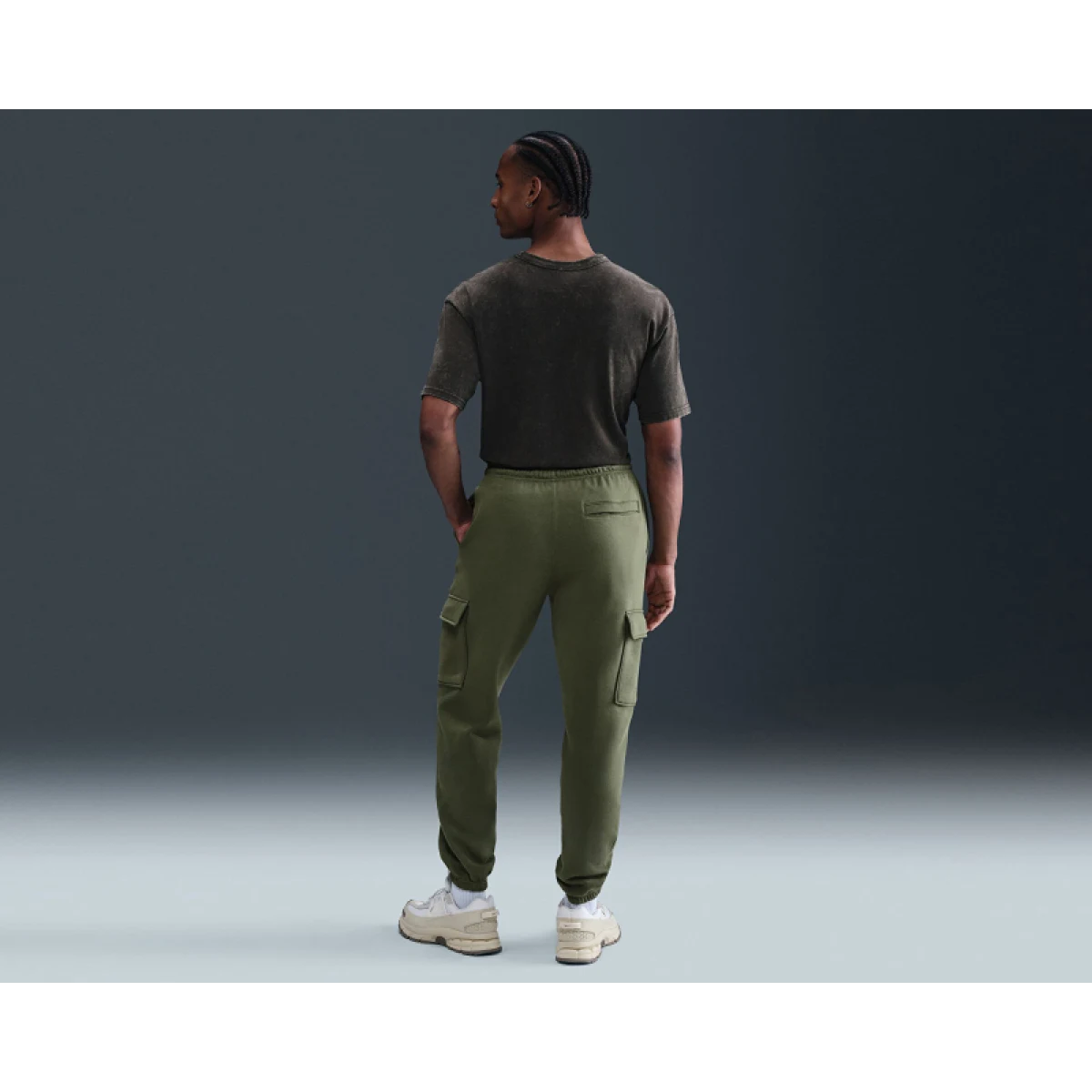 Férfi melegítőnadrágok NIKE M NK CLUB BB CARGO PANT · záber 5