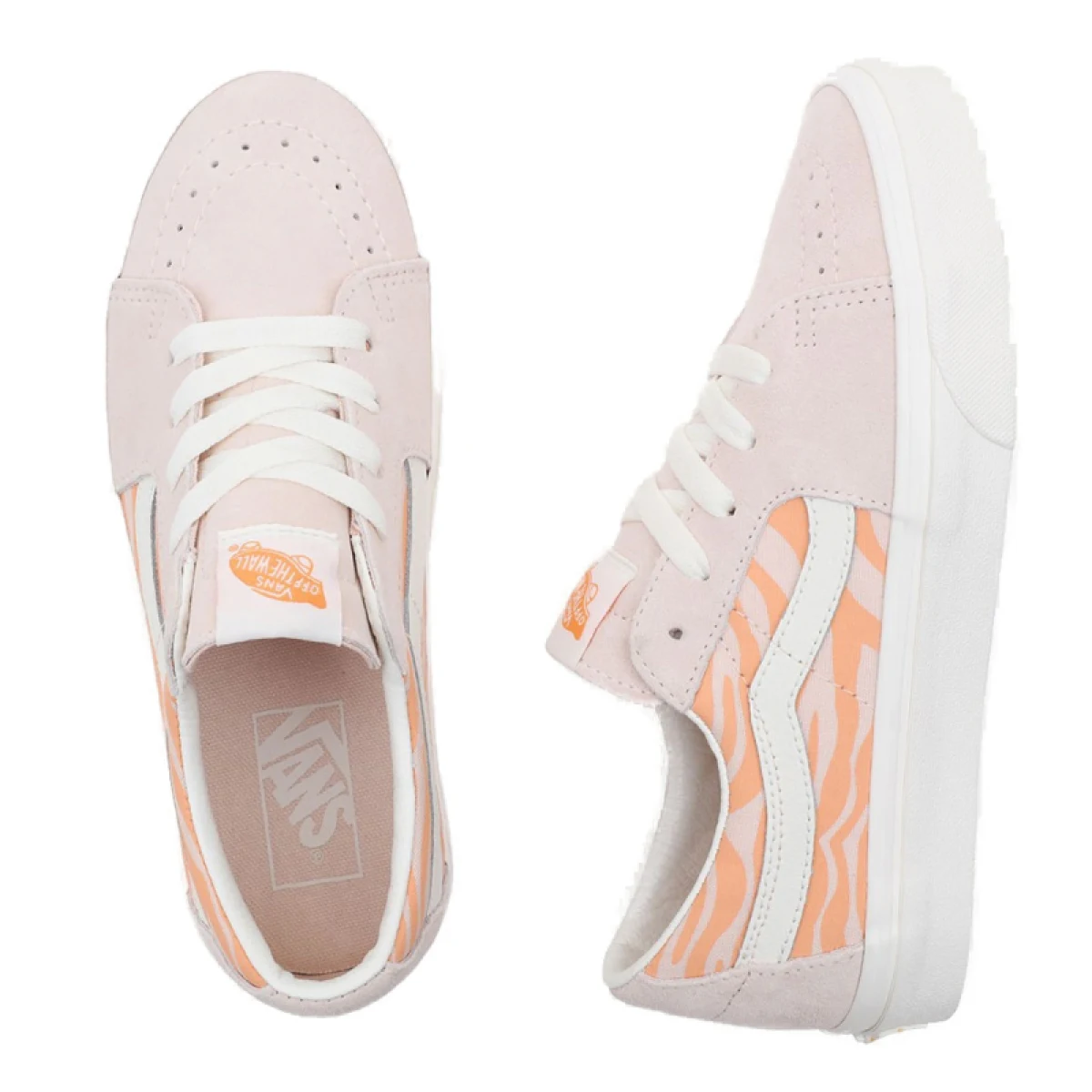 Dámská vycházková obuv VANS UA SK8-Low (Tonal Stripes) peach dust · záber 4