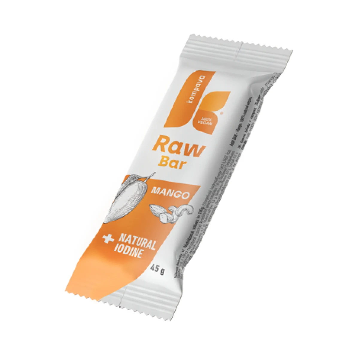 Kompava Raw Bar 30 ks, mango · záber 1