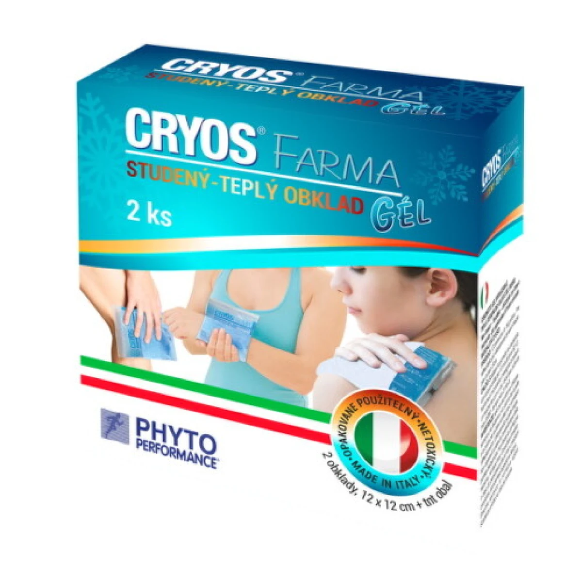CRYOS FARMA 12 x 12cm 2 kusy · záber 1