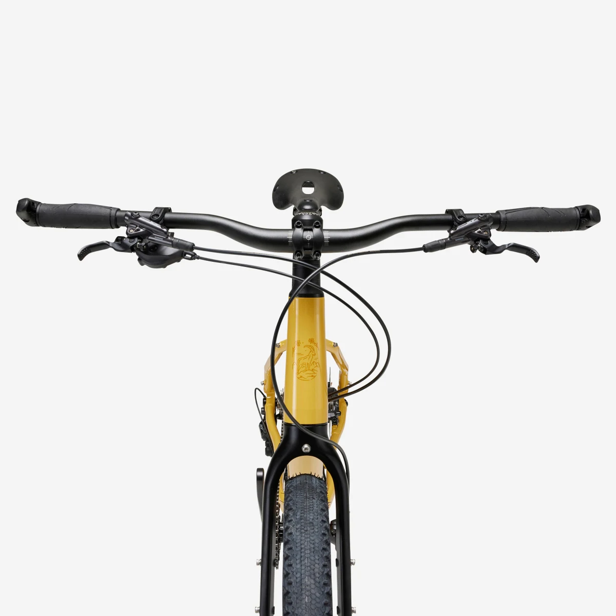 ROCKRIDER Terénny cestovný bicykel ADVT 920 žltý M · záber 2