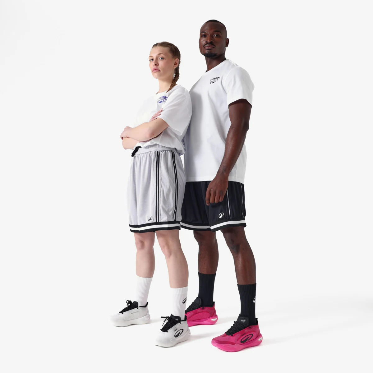 KIPSTA Unisex basketbalové tričko SARR biele XS · záber 1