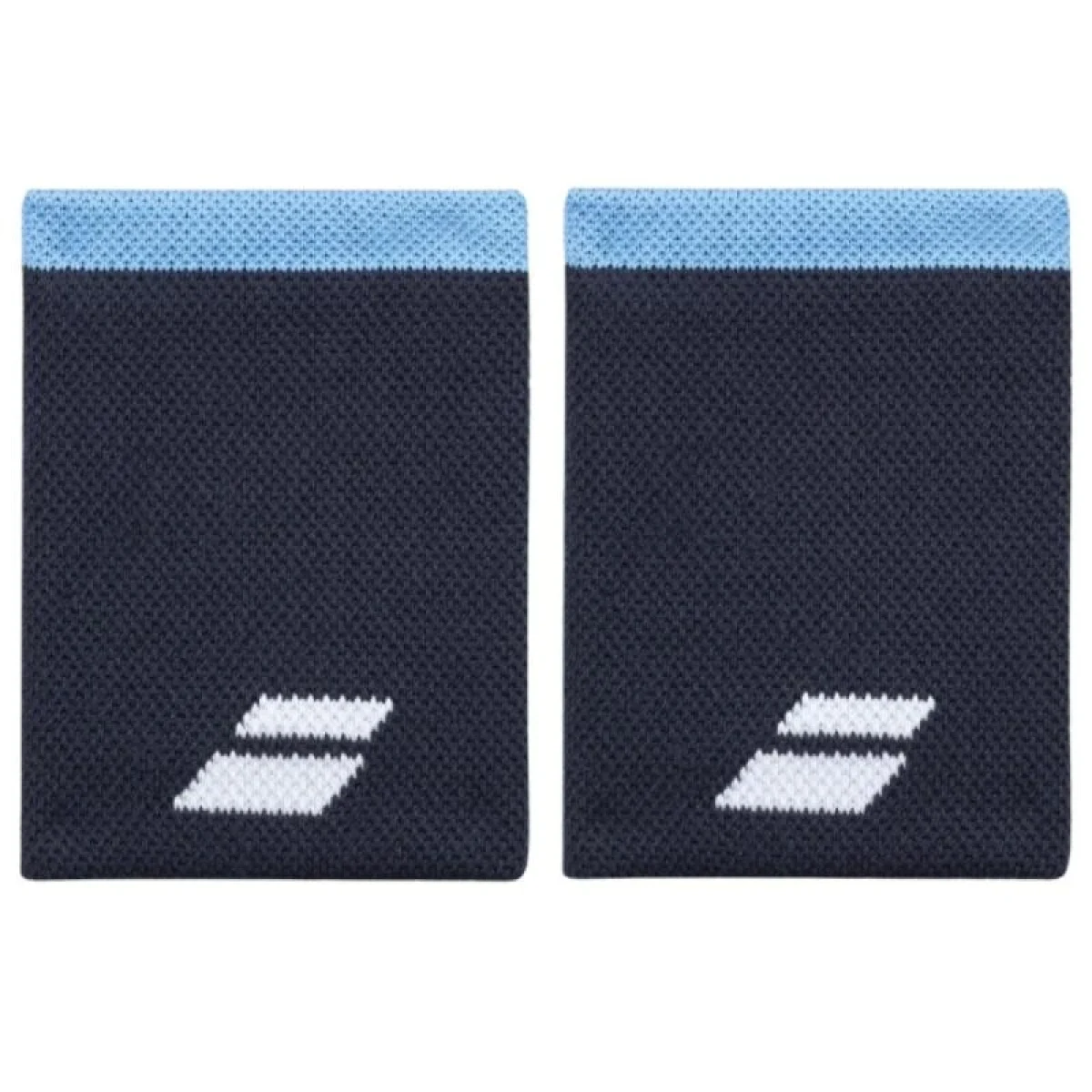 Potítka BABOLAT LOGO JUMBO WRISTBAND - Barva: modrá · záber 1