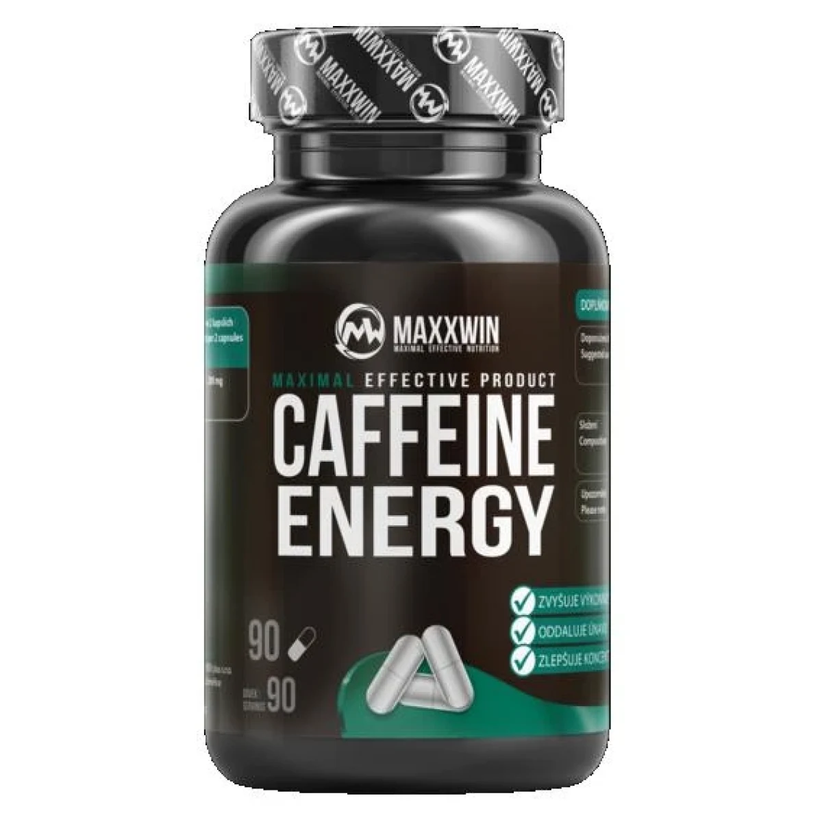 MaxxWin Caffeine Energy 90 kapslí · záber 1