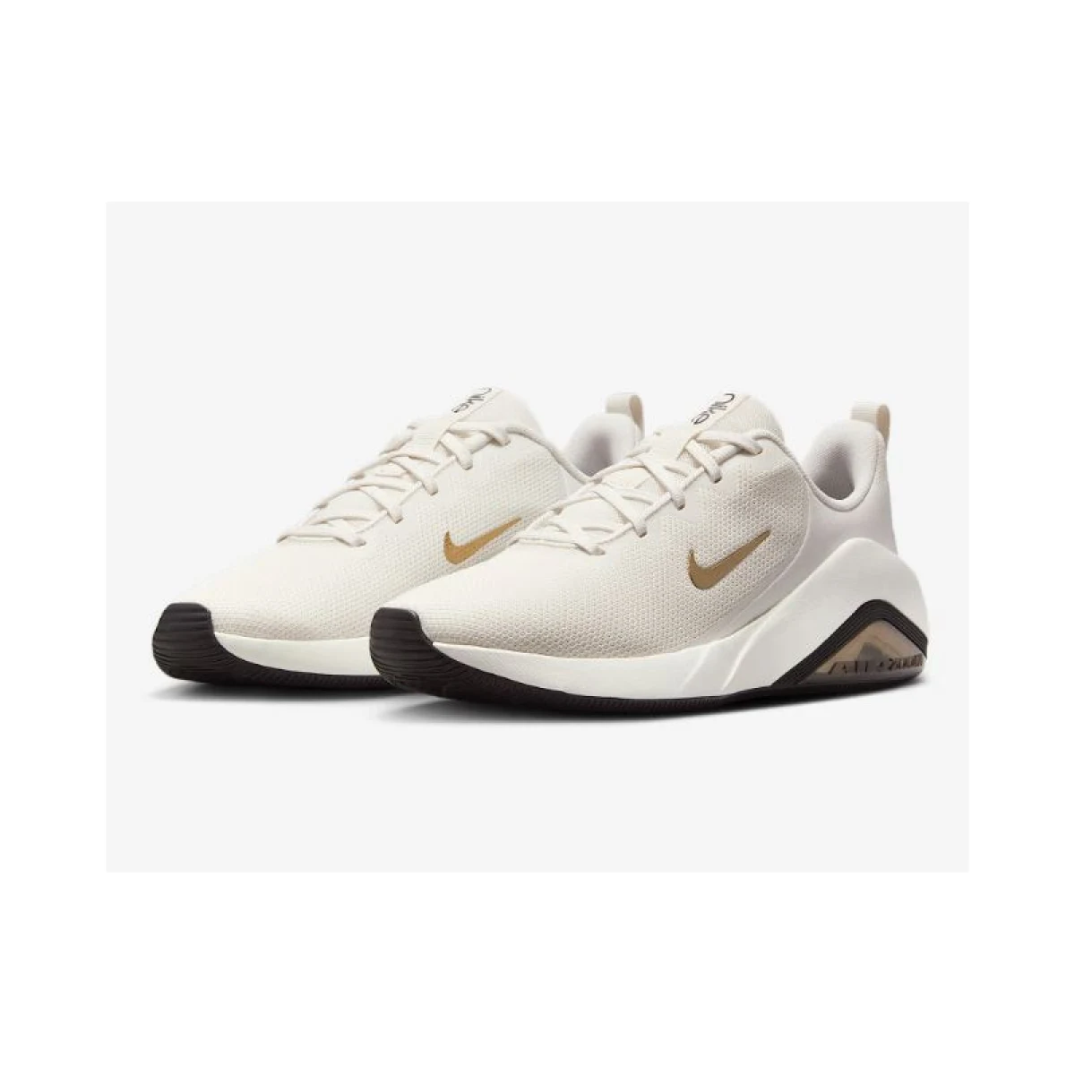 Dámská sportovní obuv (tréninková) NIKE Bella 7 W phantom metallic gold black sail · záber 3