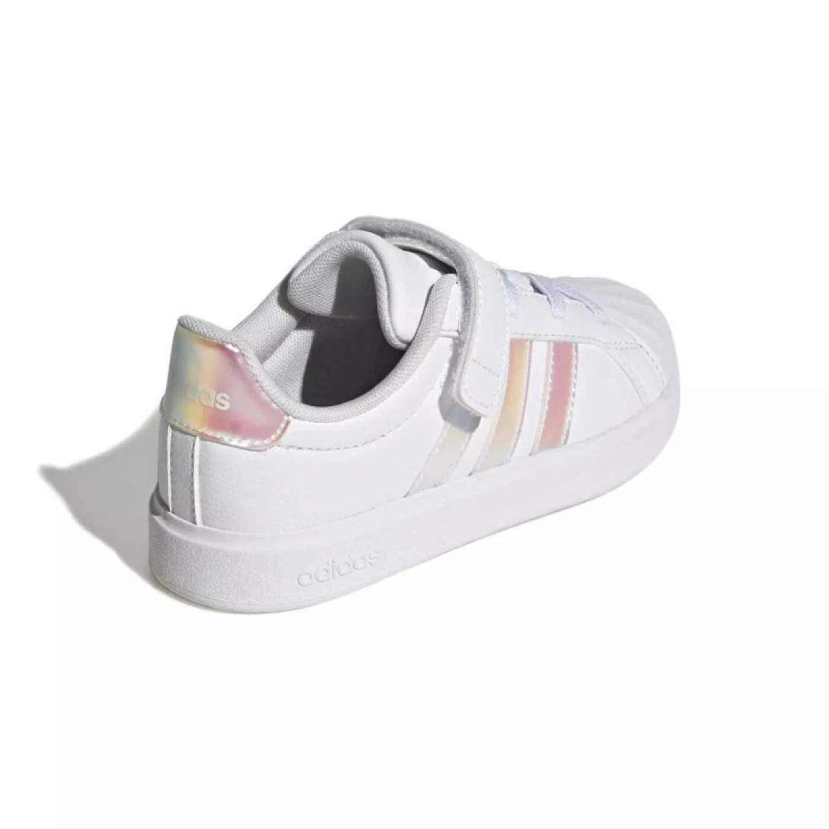 Dievčenská rekreačná obuv ADIDAS Streettalk K cloud white iridescent core white · záber 5