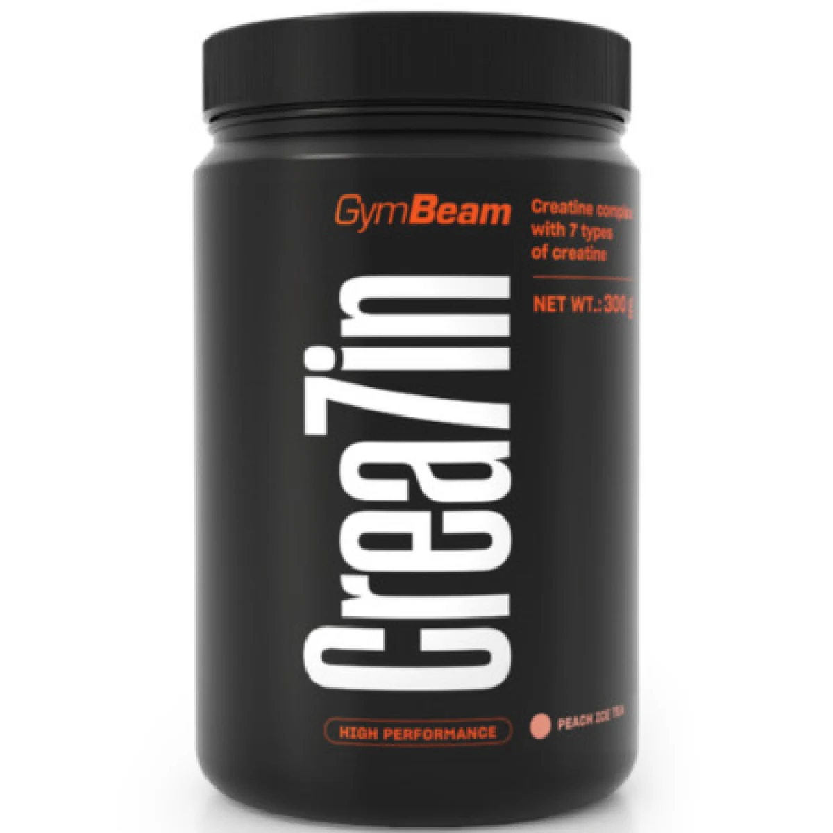 GYMBEAM Crea7in príchuť broskyňa a ľadový čaj 300 g · záber 2