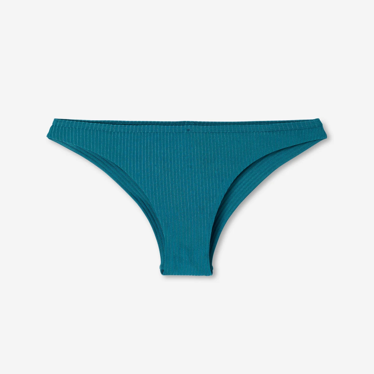 DECATHLON Spodný diel plaviek tangá na surf Lulu folk petrolejový S · záber 2