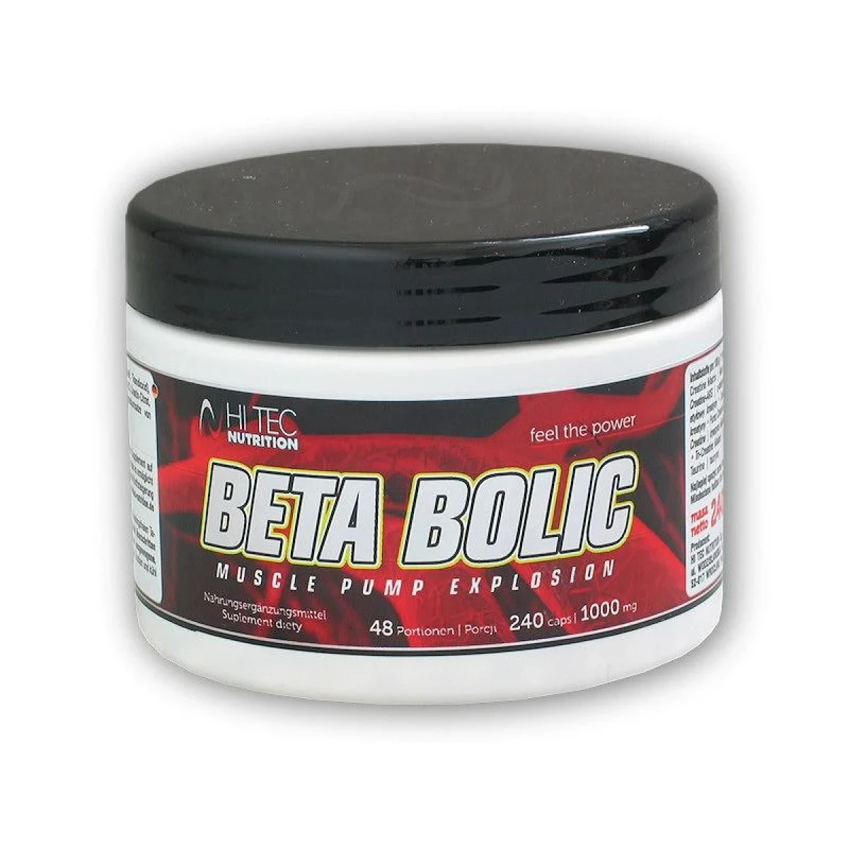 Hi Tec Nutrition Beta Bolic 240 kapslí · záber 1