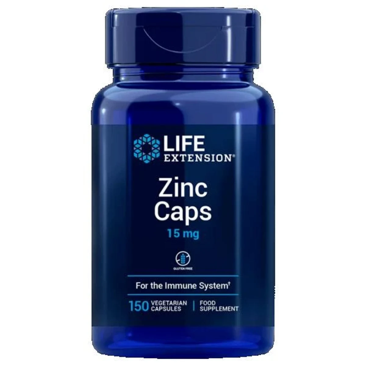 Life Extension Zinc Caps 150 kapslí · záber 1