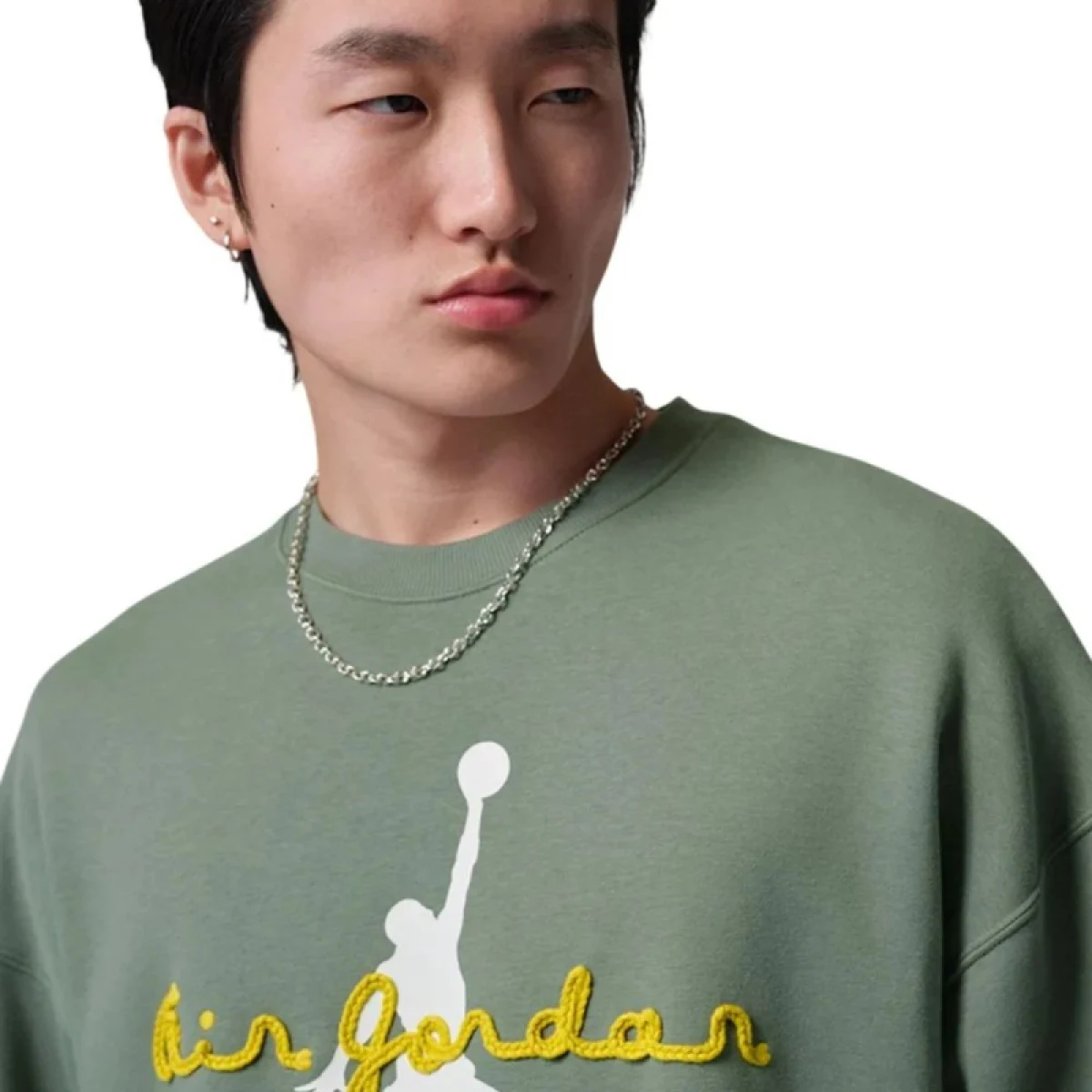 Pánská mikina s kapucí NIKE JORDAN M J BRK AJ6 FLC CREW · záber 4