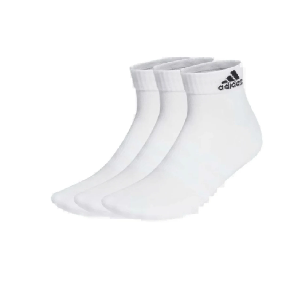 Ponožky ADIDAS C SPW ANK 3P-3 pack-WHITE BLACK · záber 1