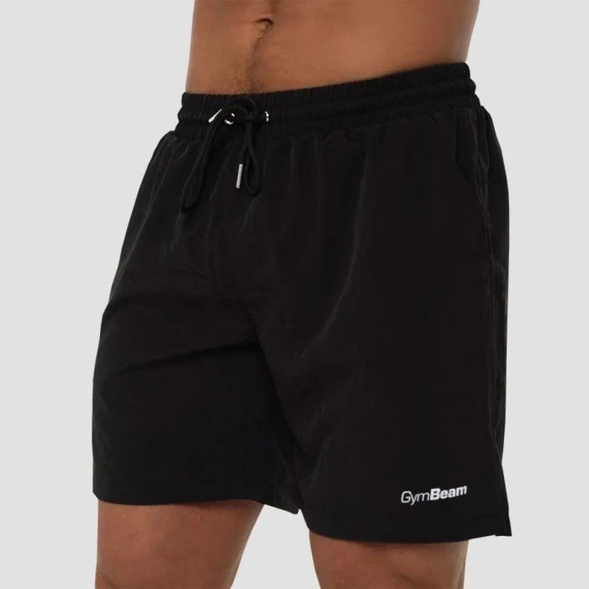 GymBeam Pánské plavecké šortky Black - Velikost: XL | Barva: čierna · záber 1