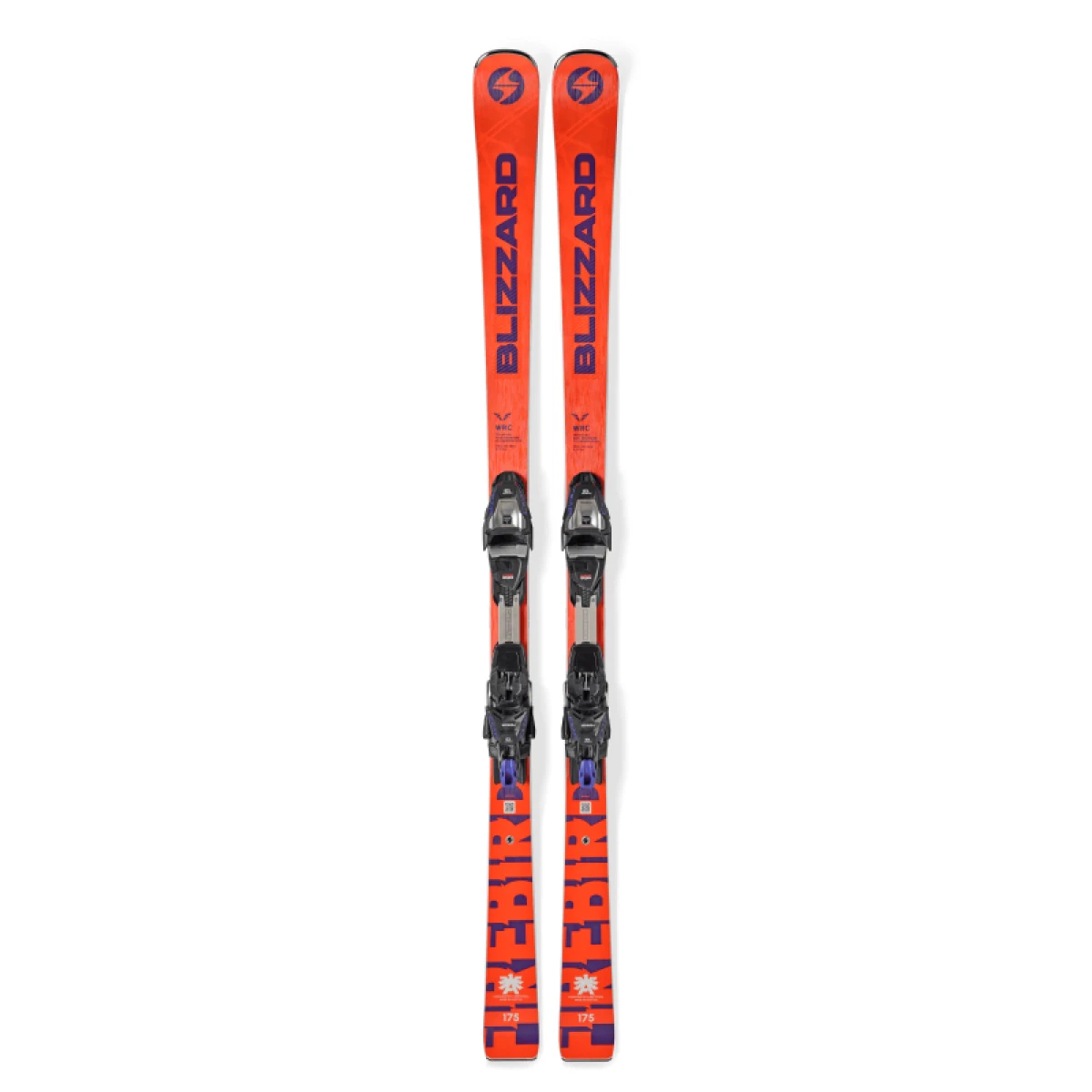 Závodné lyže s viazaním BLIZZARD Firebird WRC + COMP 13 DEMO, orange · záber 2