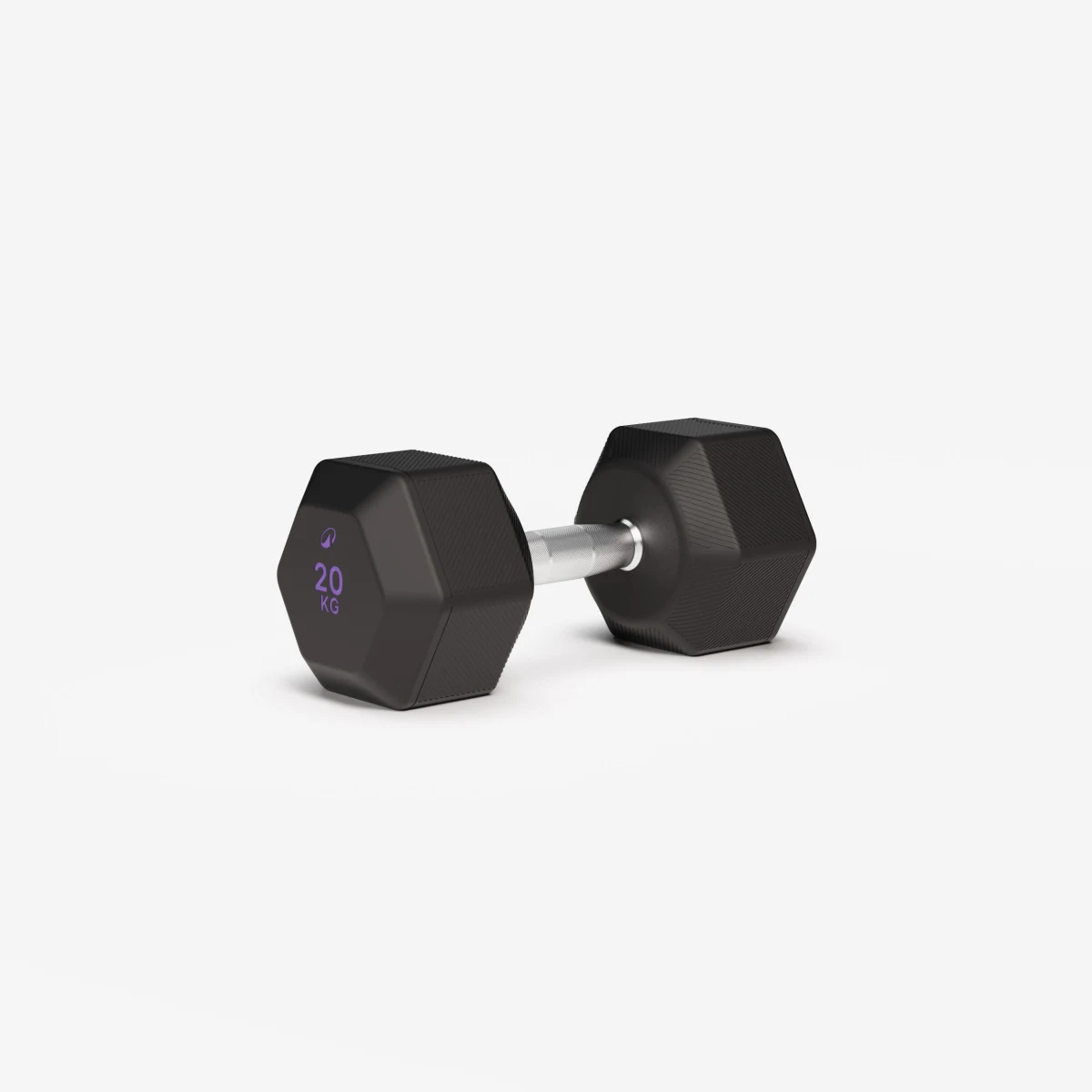 DOMYOS Šesťhranná činka Hex Dumbbell 20 kg pro bez · záber 1
